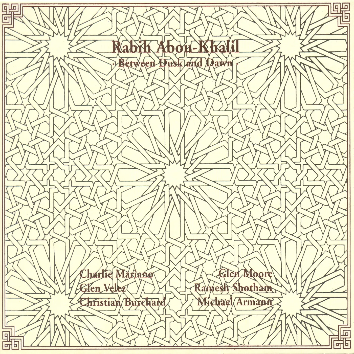 Rabih Abou-Khalil BETWEEN DUSK & DAWN CD