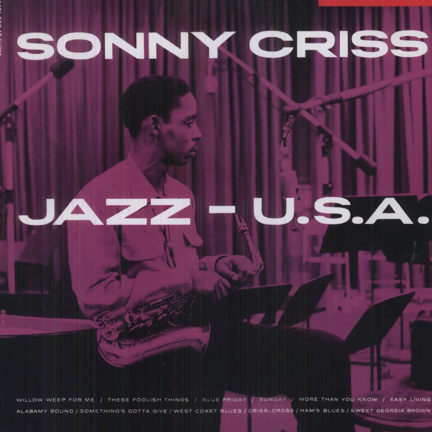 Sonny Criss JAZZ: USA Vinyl Record