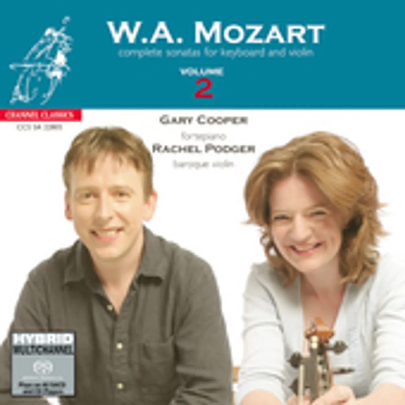 Mozart / Podger / Cooper VIOLIN SONATAS CD Super Audio CD
