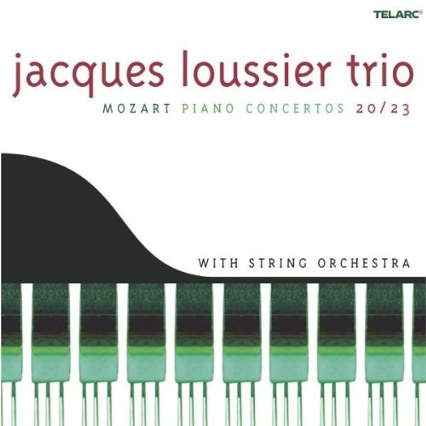 Jacques Loussier Trio MOZART PIANO CONCERTOS 20/23 CD