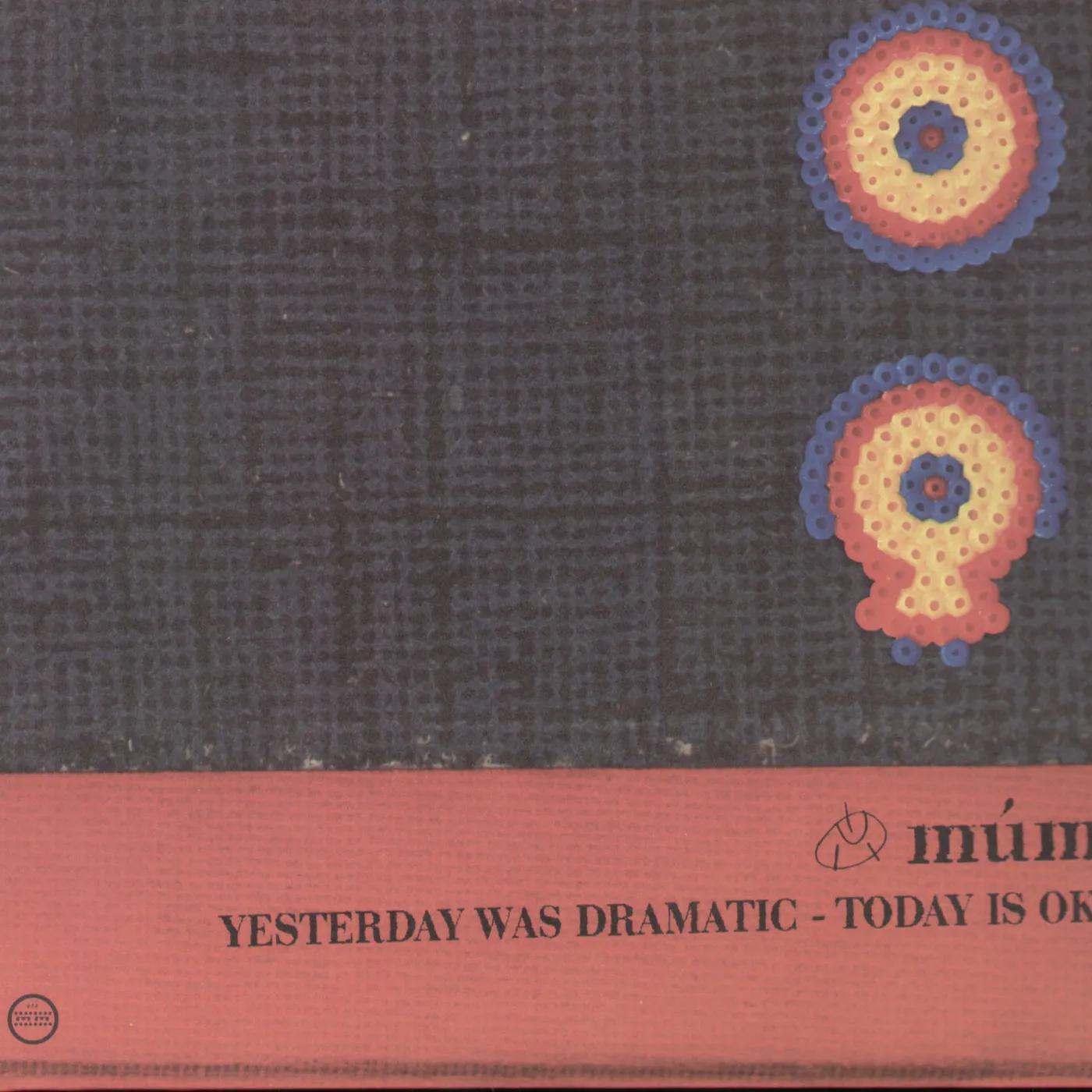Mum YESTERDAY WAS DRAMATIC: TODAY IS OK Vinyl Record