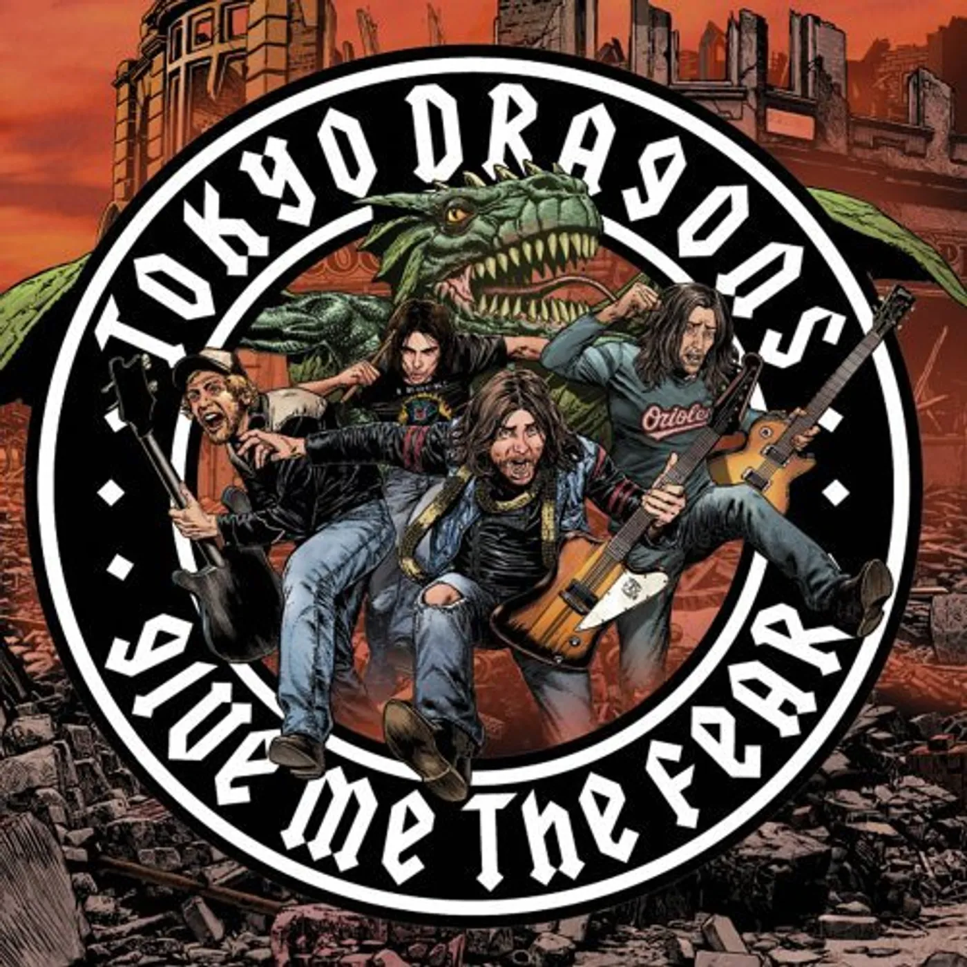 Tokyo Dragons GIVE ME THE FEAR CD