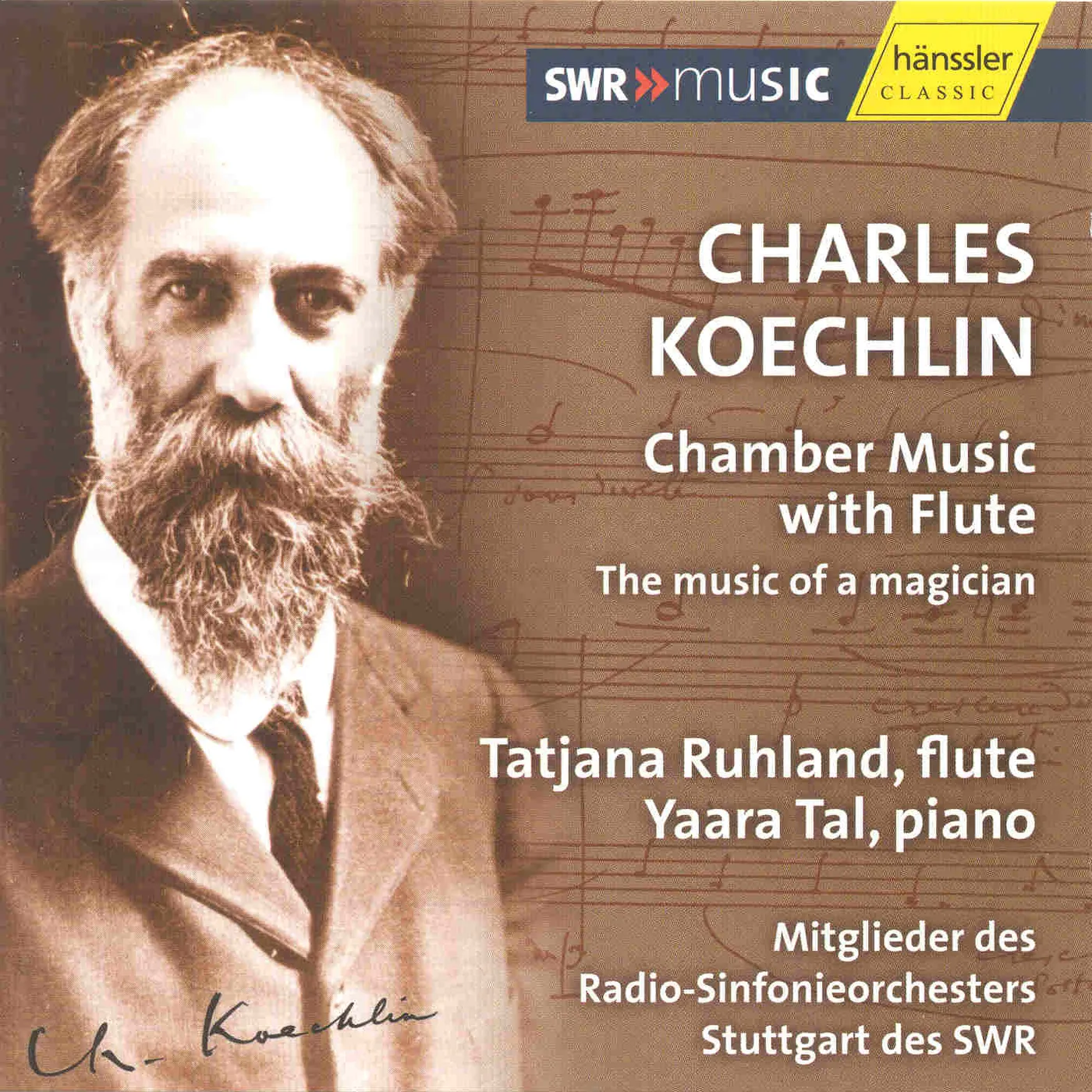 Koechlin CHAMBER MUSIC WITH FLUTE CD