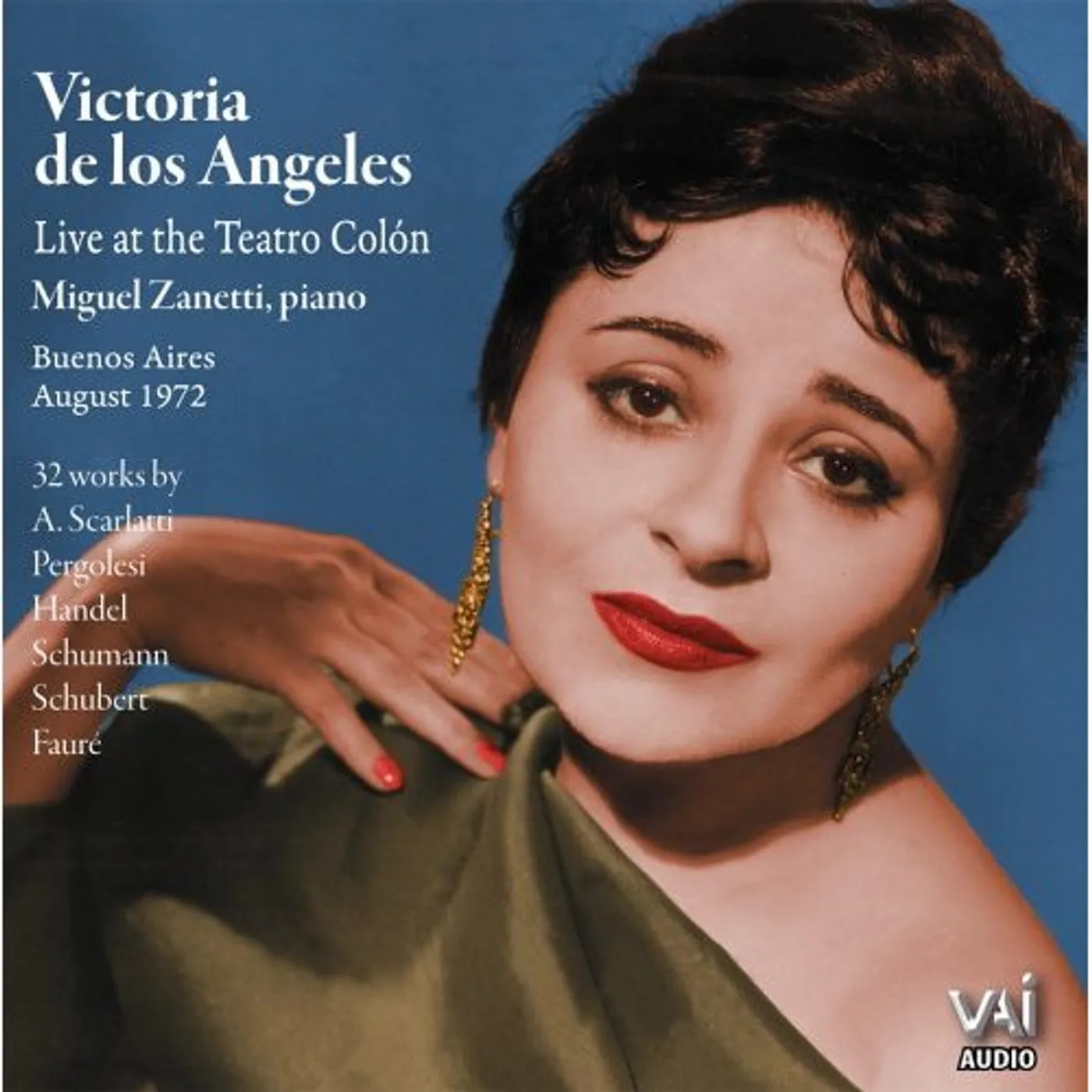 Victoria De Los Angeles LIVE IN RECITAL CD