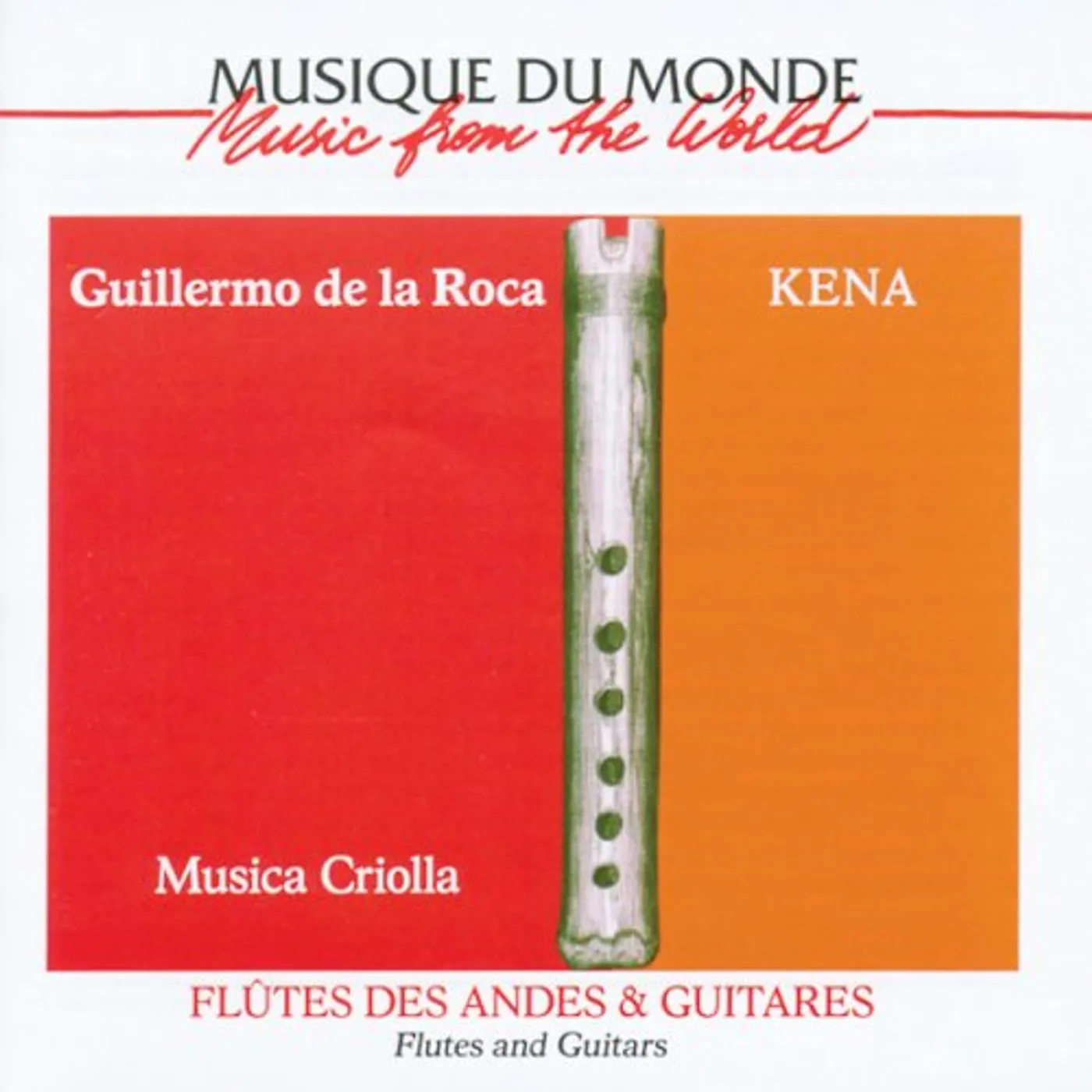 Guillermo de La Roca FLUTES & GUITARS CD