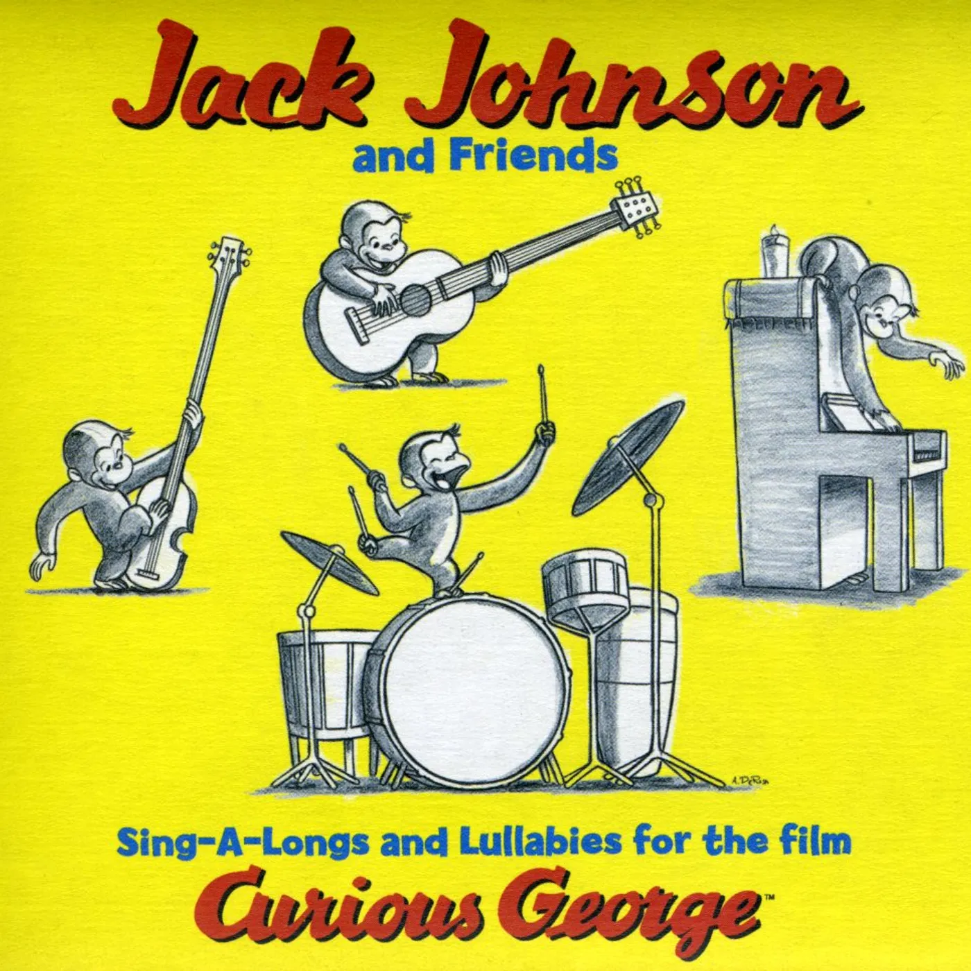SING-A-LONG & LULLABIES FOR CURIOUS GEORGE / Original Soundtrack CD