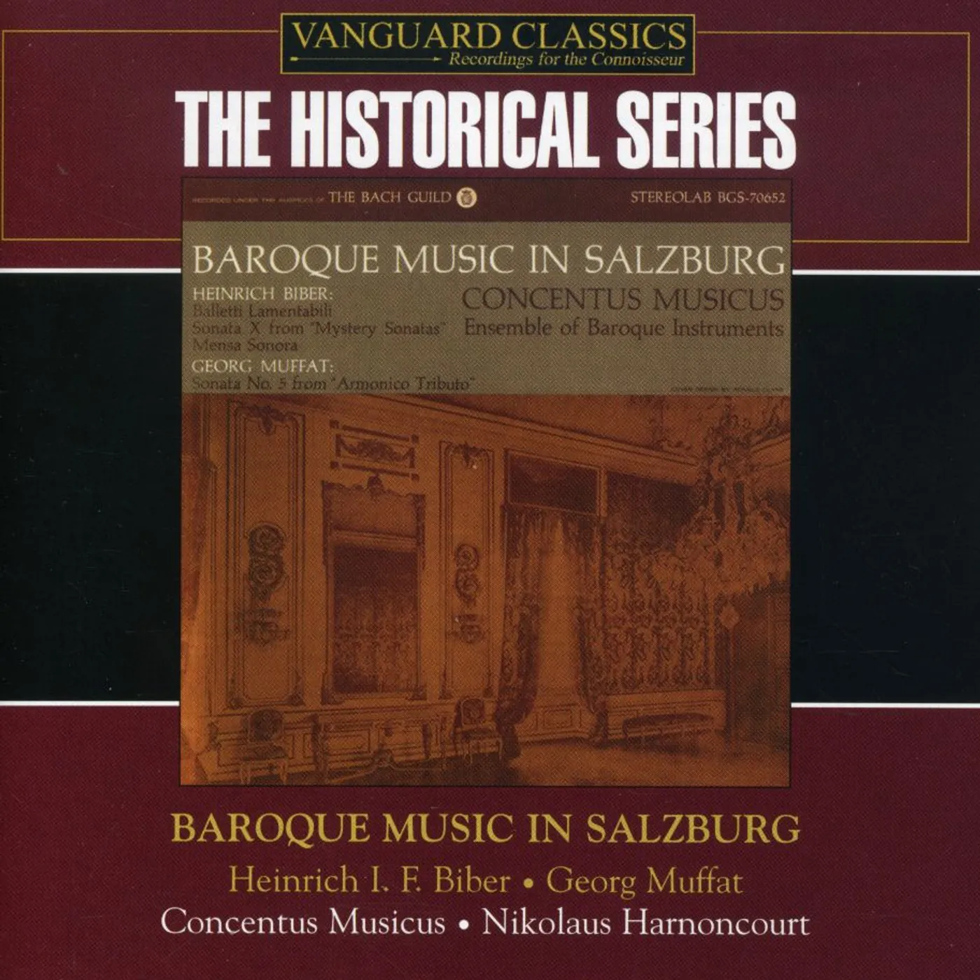 Concentus Musicus BAROQUE MUSIC IN SALZBURG CD