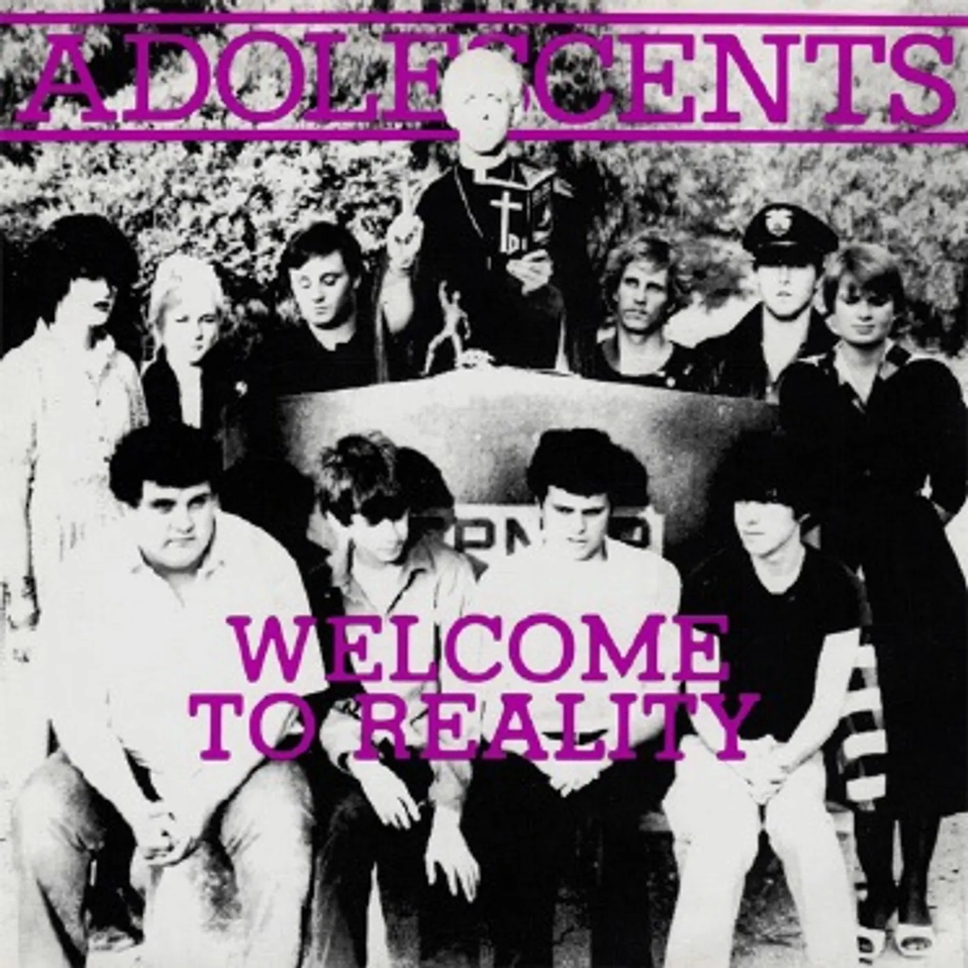 Adolescents Welcome To Reality Vinyl Record