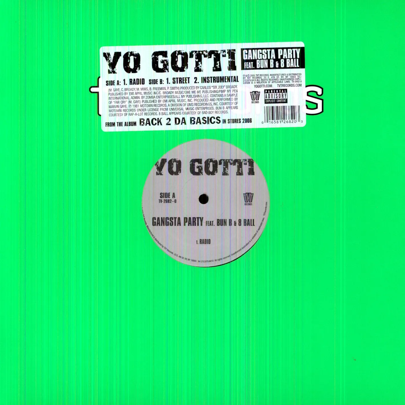 Yo Gotti Gangsta Party Vinyl Record