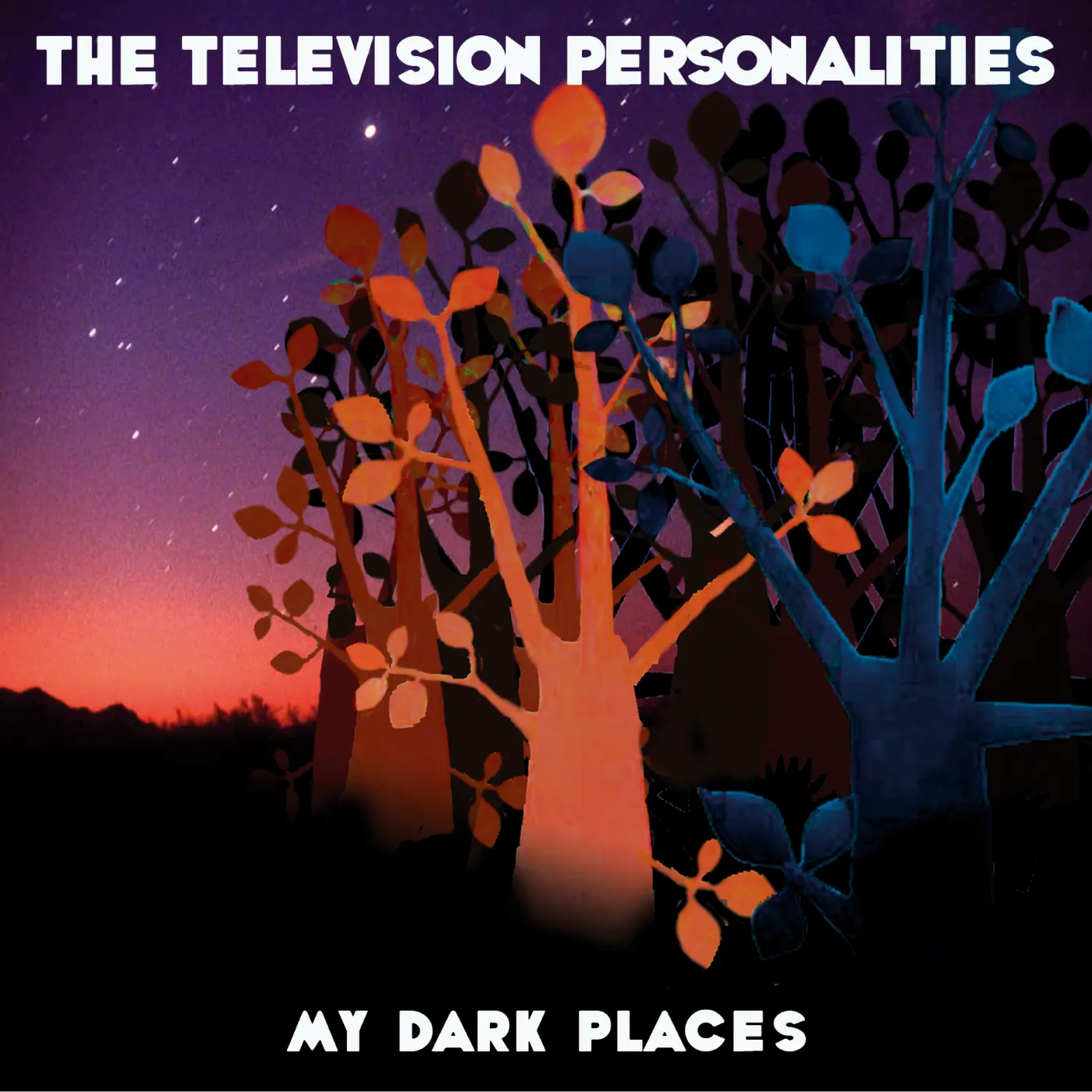 Television Personalities MY DARK PLACES Vinyl Record