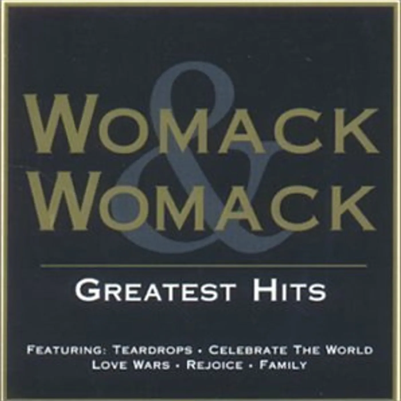 Womack & Womack GREATEST HITS CD