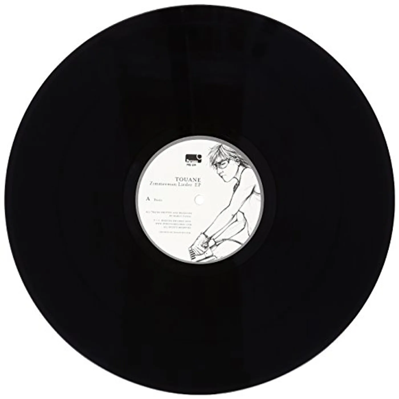 Touane ZIMMERMAN LIEDER Vinyl Record