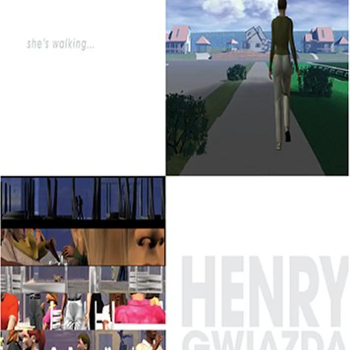 Henry Gwiazda SHE'S WALKING DVD