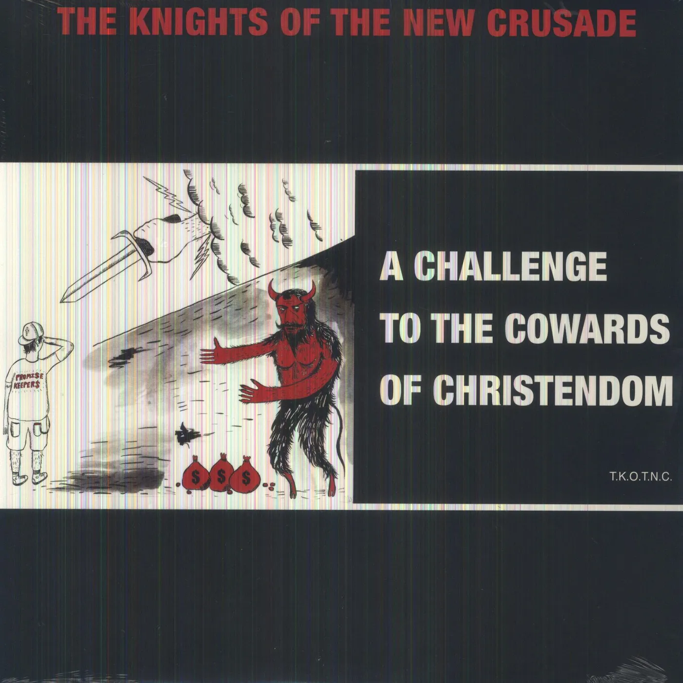 The Knights Of The New Crusade CHALLENGE TO THE COWARDS OF CHRISTENDOM Vinyl Record