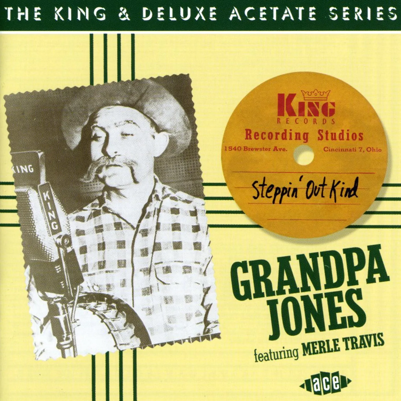 Grandpa Jones STEPPIN OUT KIND CD