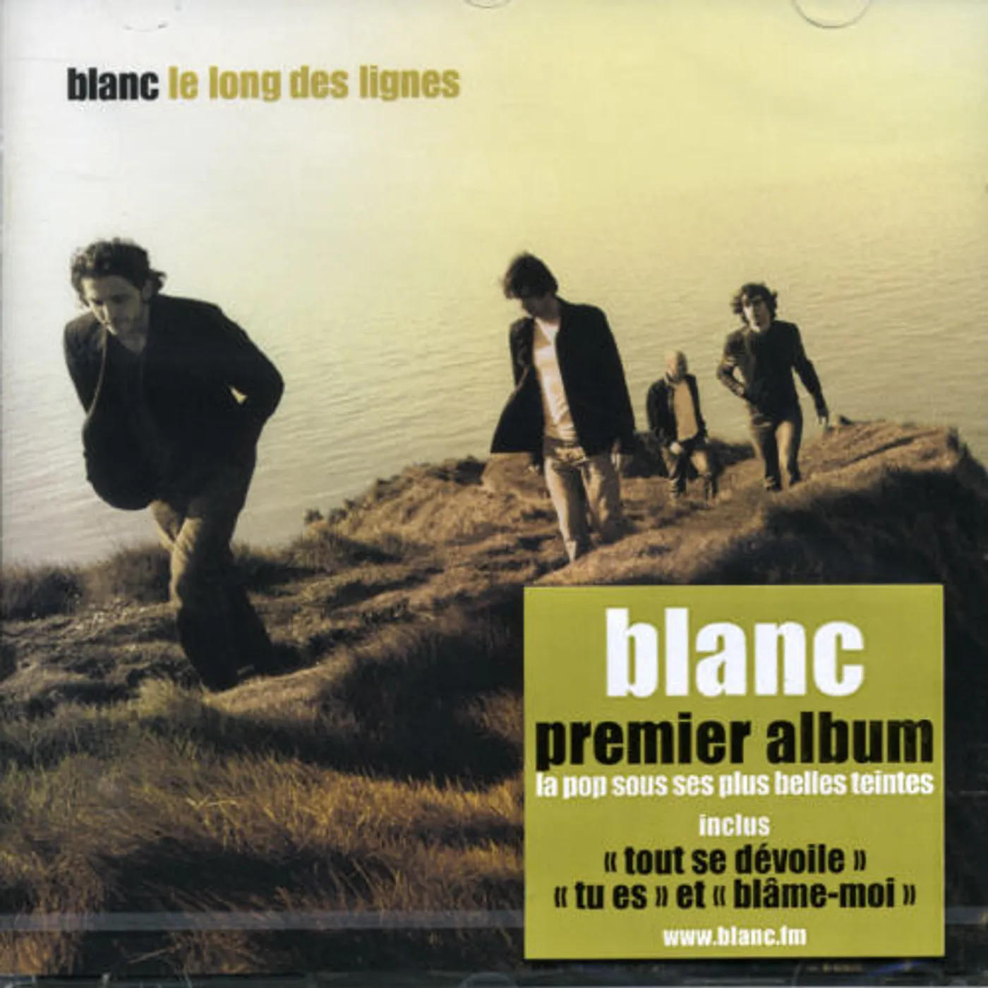 BLANc LE LONG DES LIGNES CD