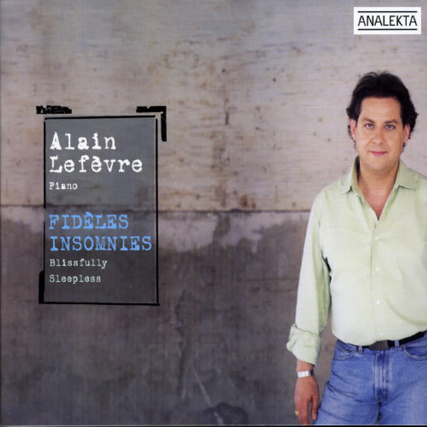 Alain Lefevre BLISSFULLY SLEEPLESS CD