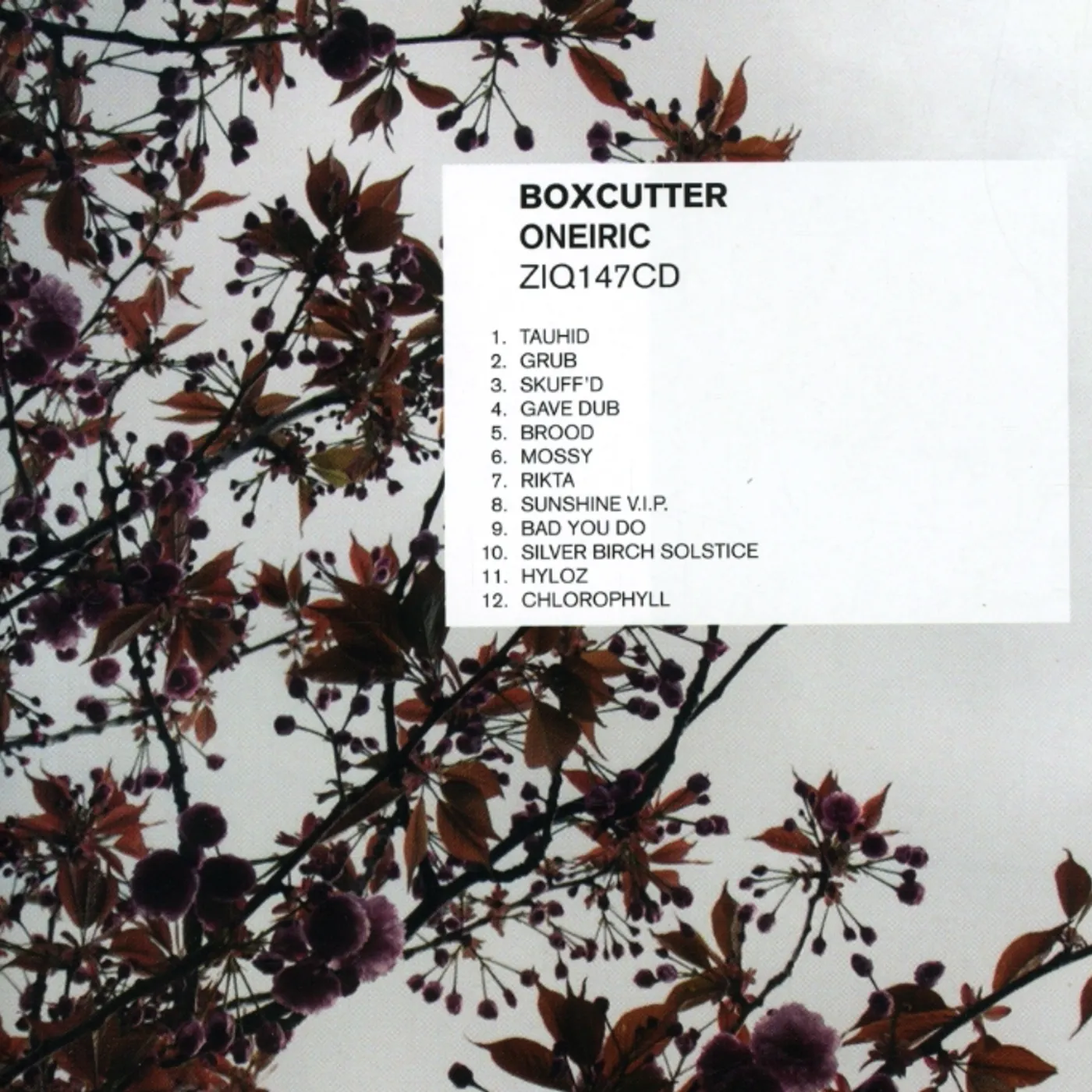 Boxcutter ONERIC CD