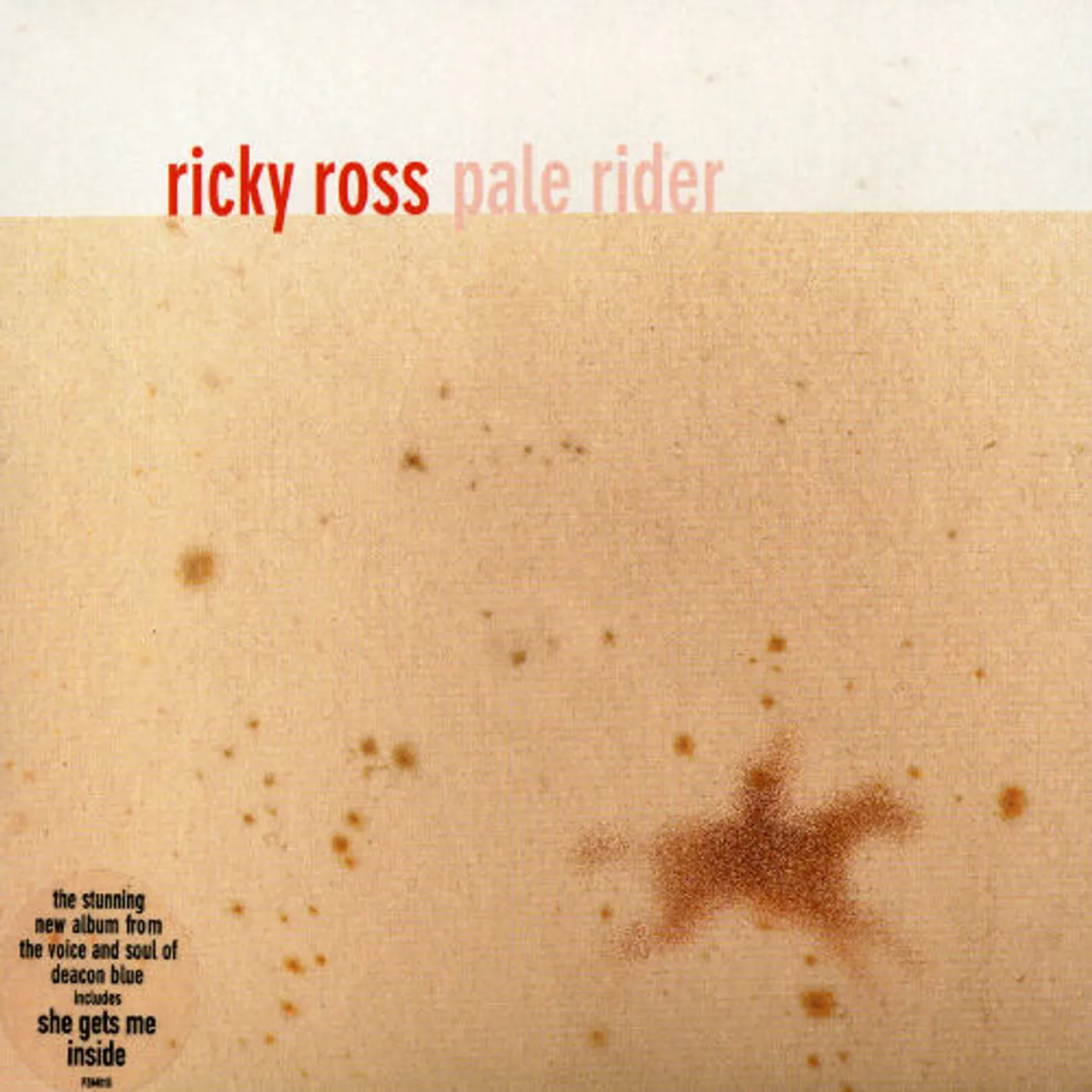Ricky Ross PALE RIDER CD