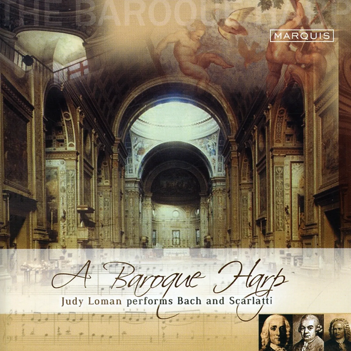 Judy Loman BAROQUE HARP CD