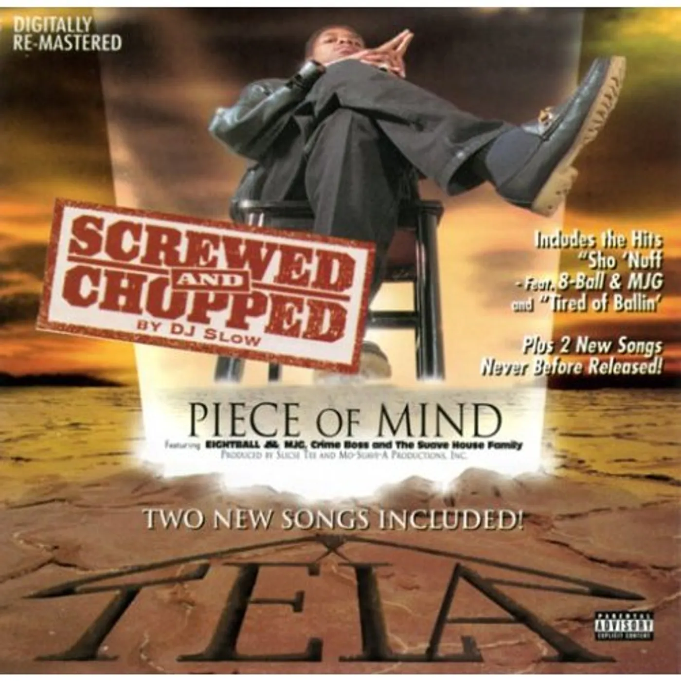Tela PIECE OF MIND (SCREWED & CHOPPED) CD
