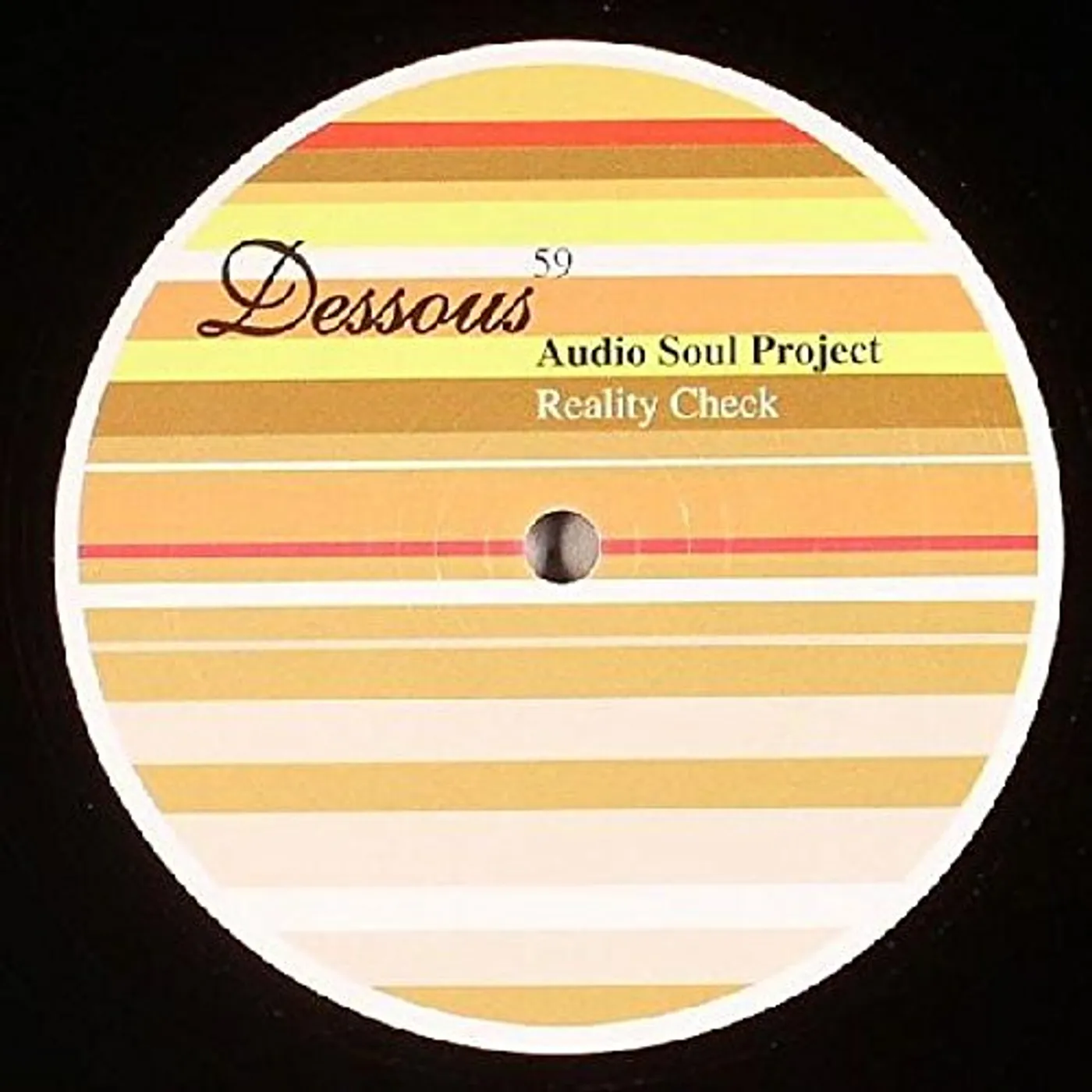 Audio Soul Project Reality Check Vinyl Record