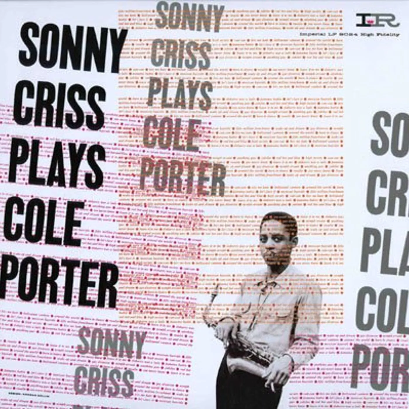 Sonny Criss PLAYS COLE PORTER Vinyl Record