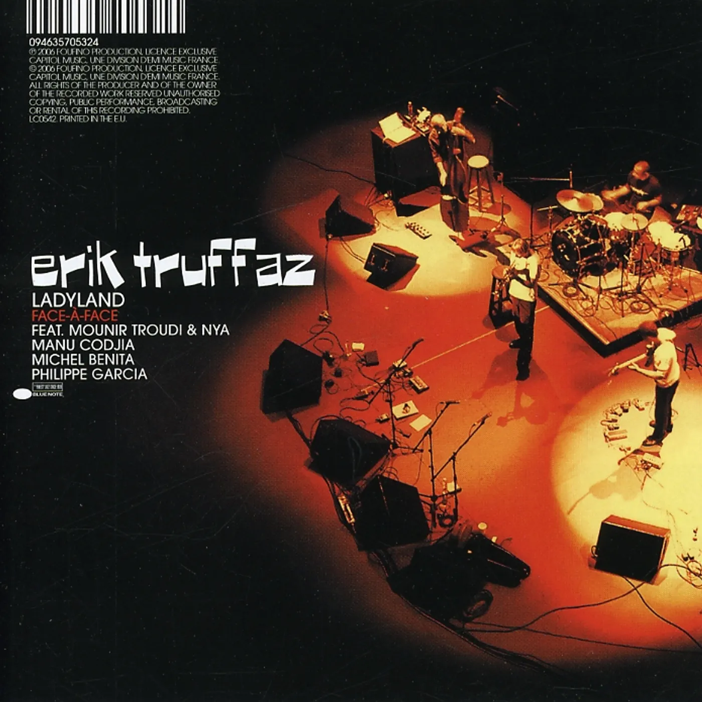Erik Truffaz FACE A FACE CD