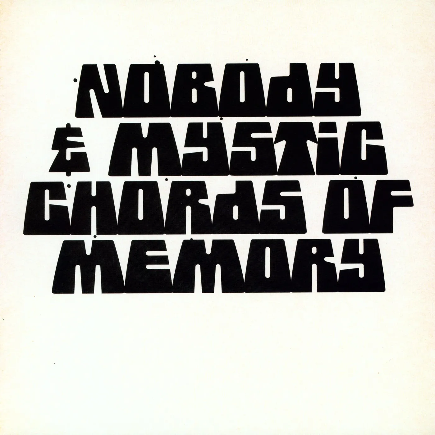 Mystic Chords of Memory Broaden A New Sound Vinyl Record