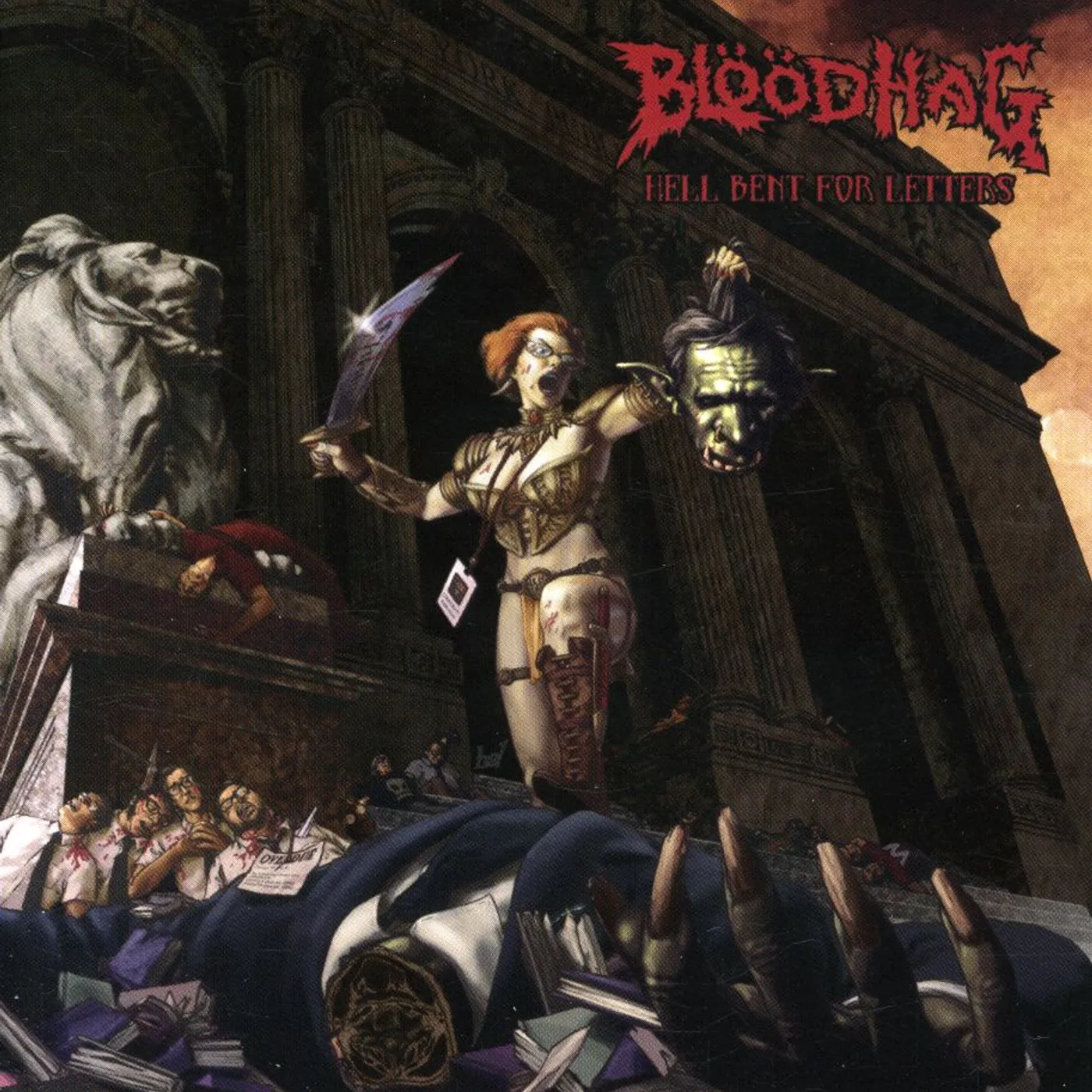 Bloodhag HELL BENT FOR LETTERS CD