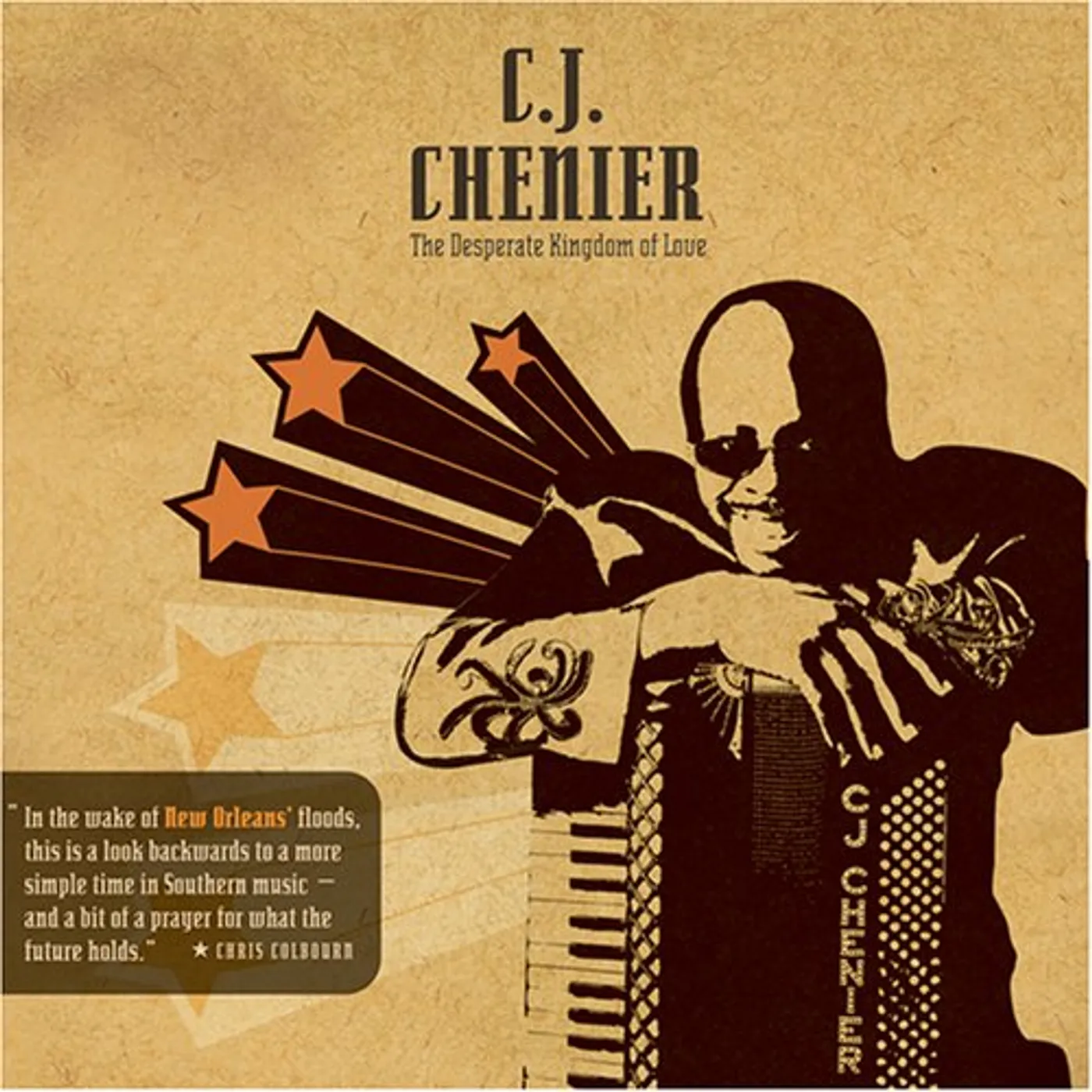 C.J. Chenier DESPERATE KINGDOM OF LOVE CD