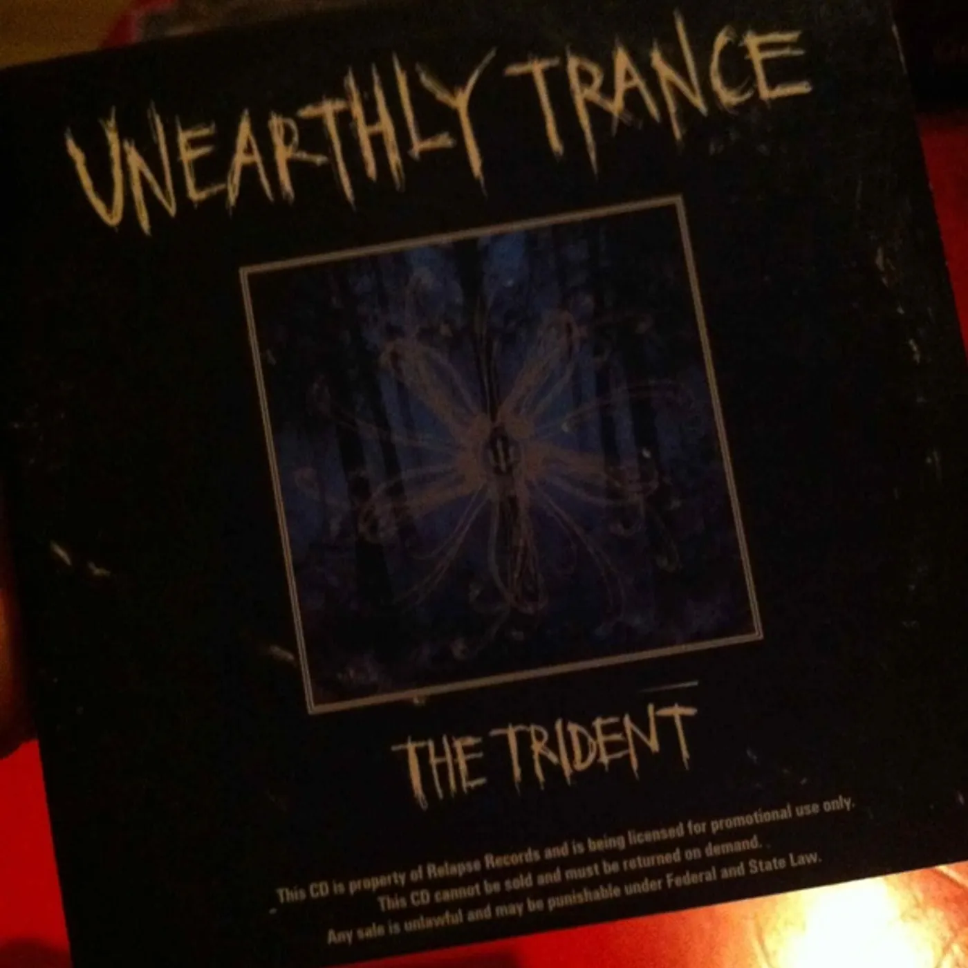Unearthly Trance TRIDENT Vinyl Record