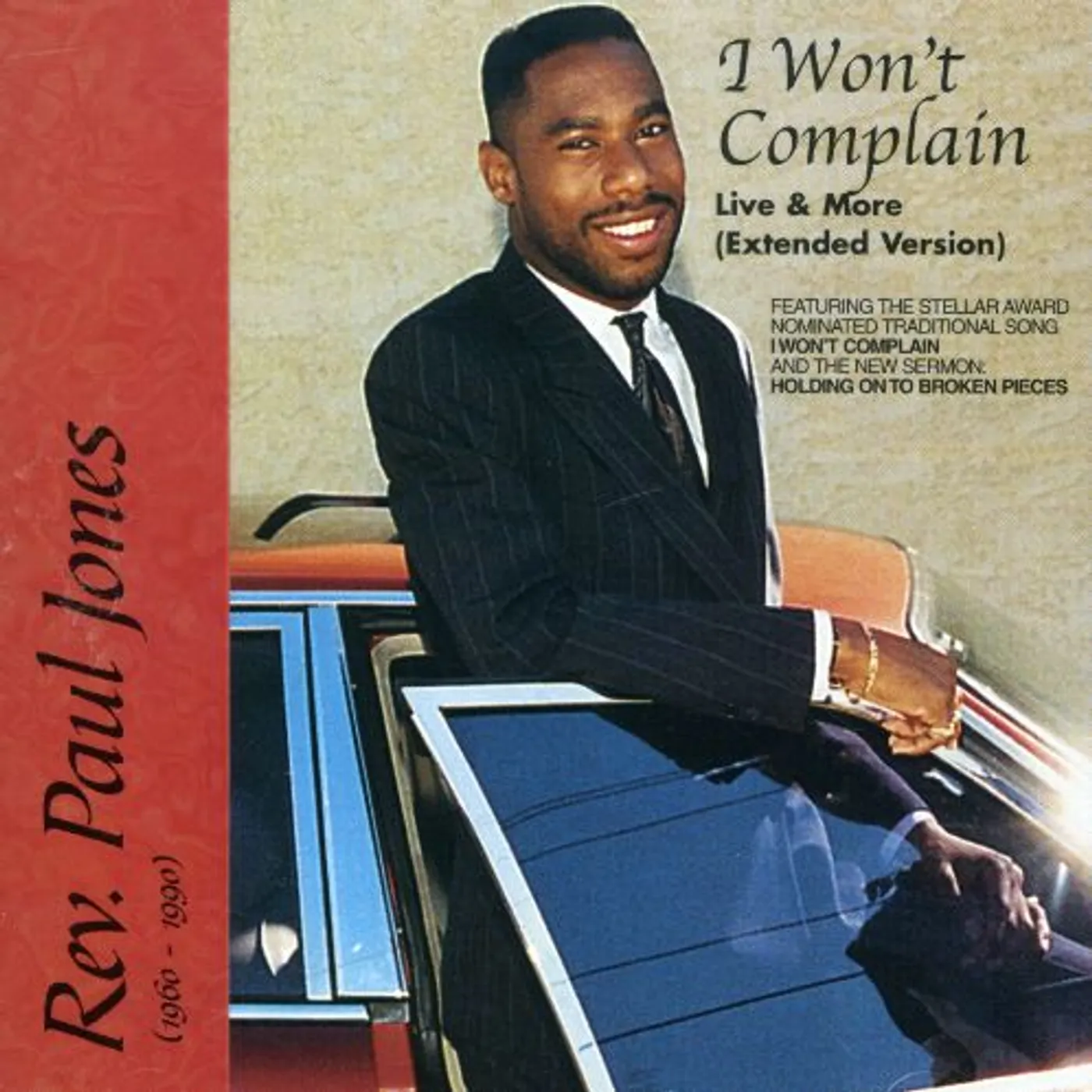 Rev. Paul Jones I WON'T COMPLAIN (EXTENDED VERSION) CD