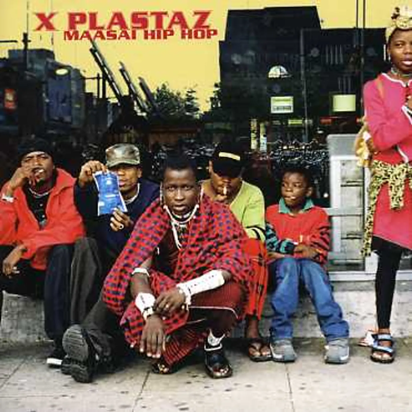 X Plastaz MAASAI HIP HOP CD