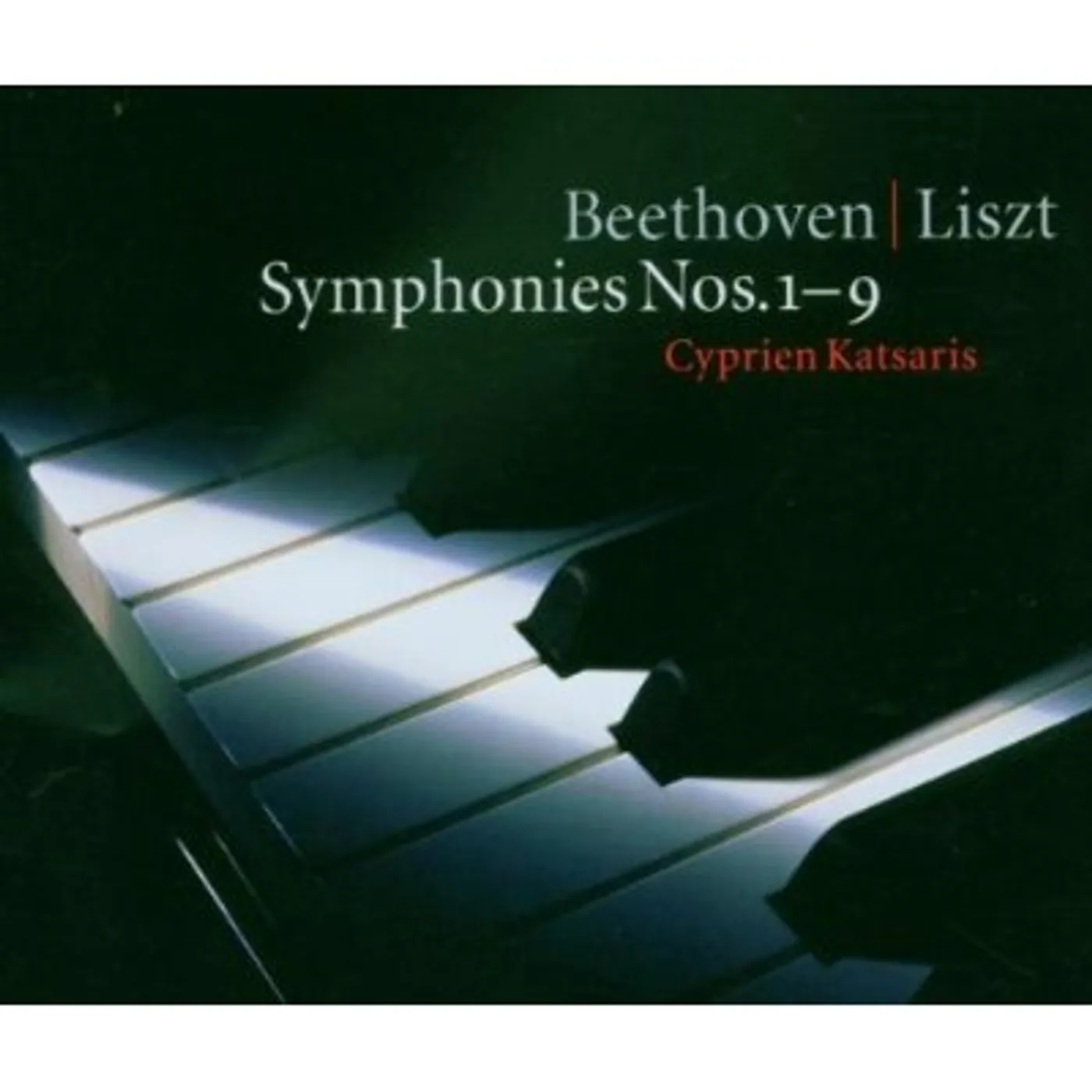 Cyprien Katsaris BEETHOVEN / LISZT TRANSCRIPTIONS: SYMPHONIES NOS. 1-9 (6CD BOX) CD