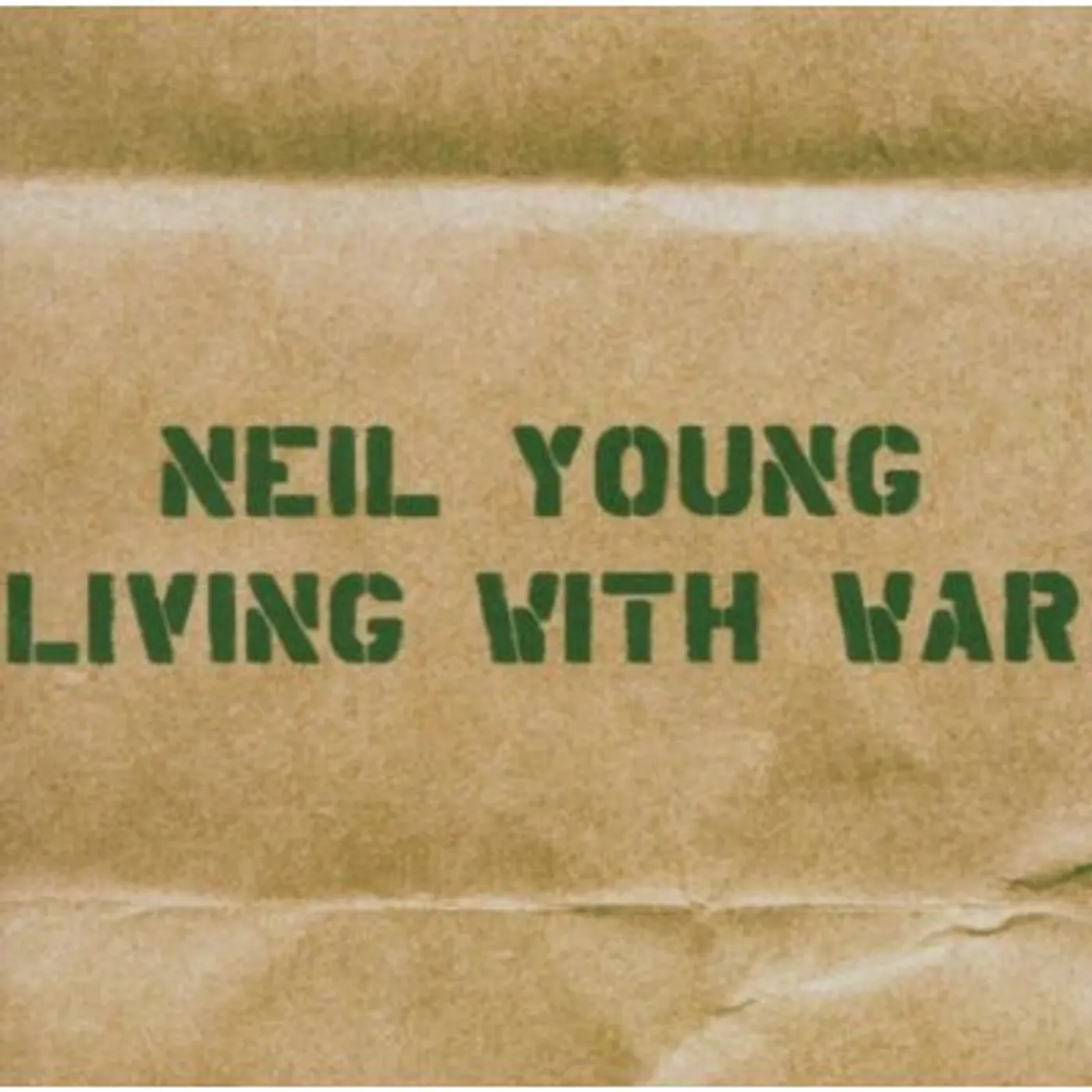 Neil Young LIVING WITH WAR CD