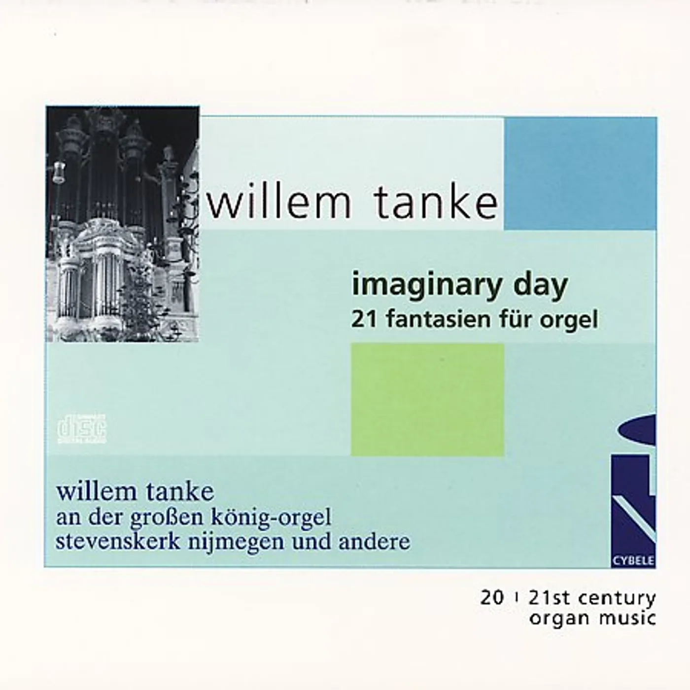 Tanke IMAGINARY DAY: TWENTY-ONE FANTASIES FOR ORGAN CD