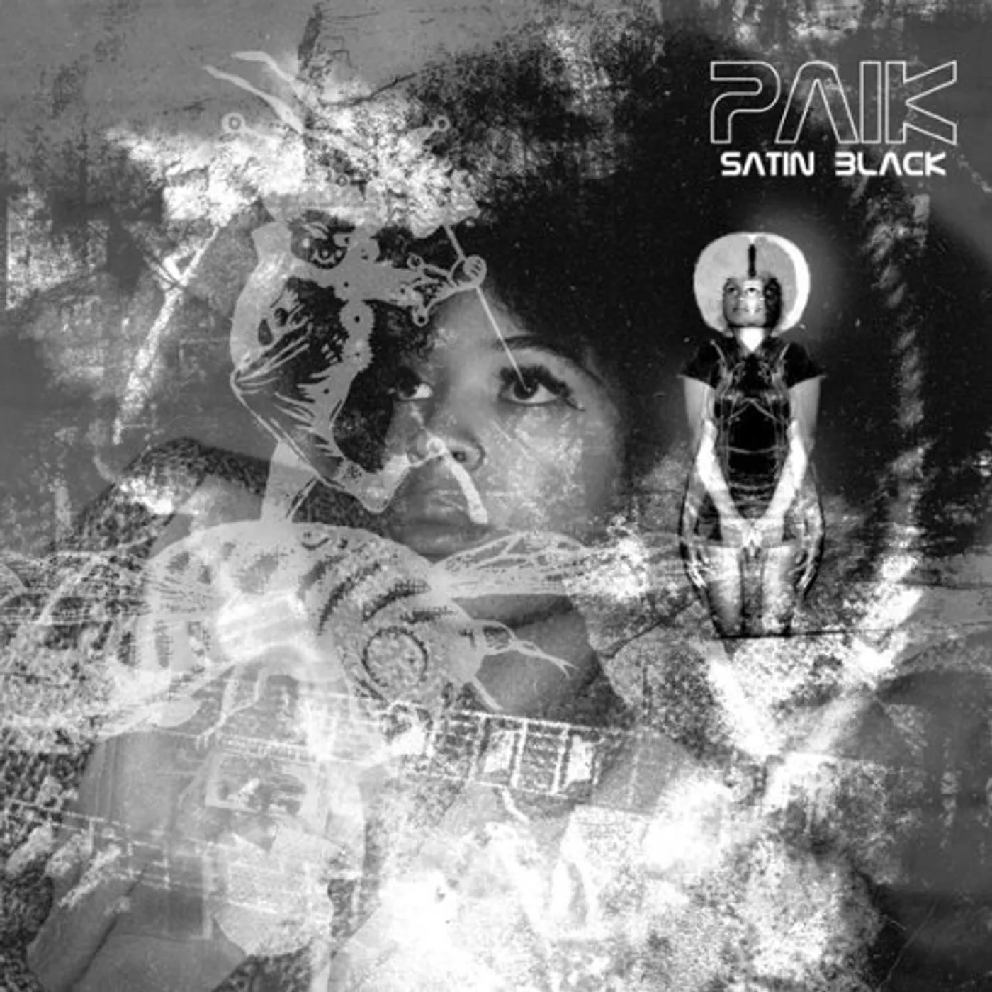 Paik Satin Black Vinyl Record