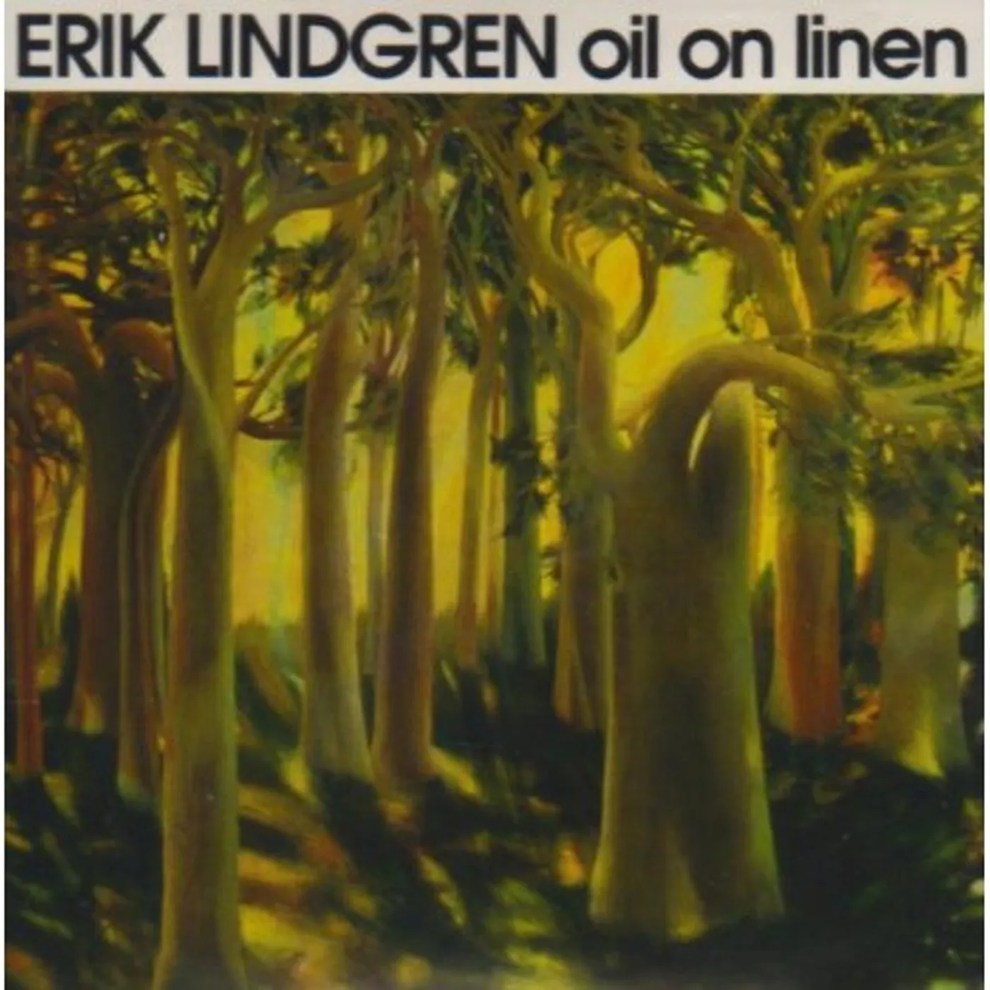 Erik Lindgren OIL ON LINEN CD