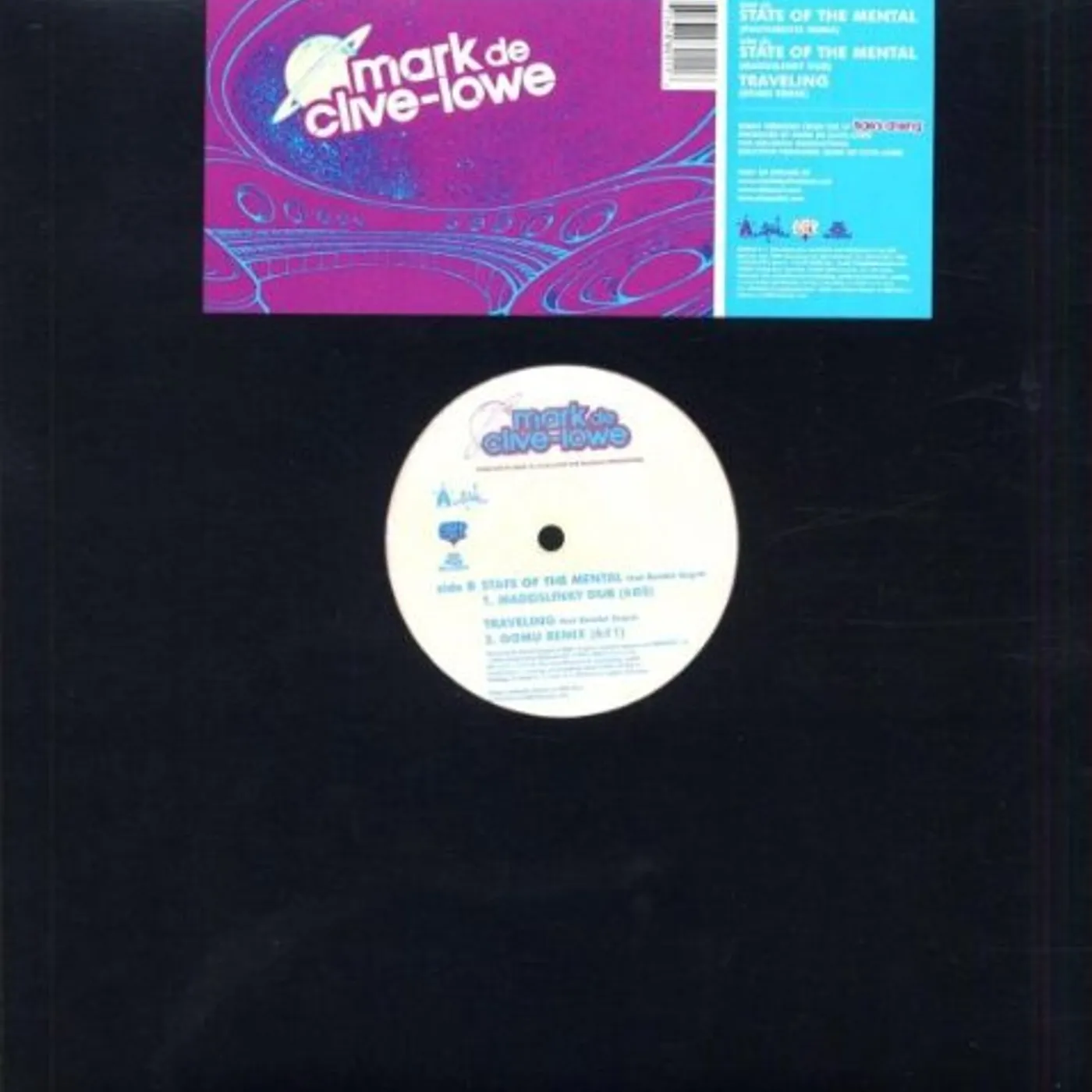 Mark de Clive-Lowe STATE OF THE MENTAL REMIXES Vinyl Record - Remixes