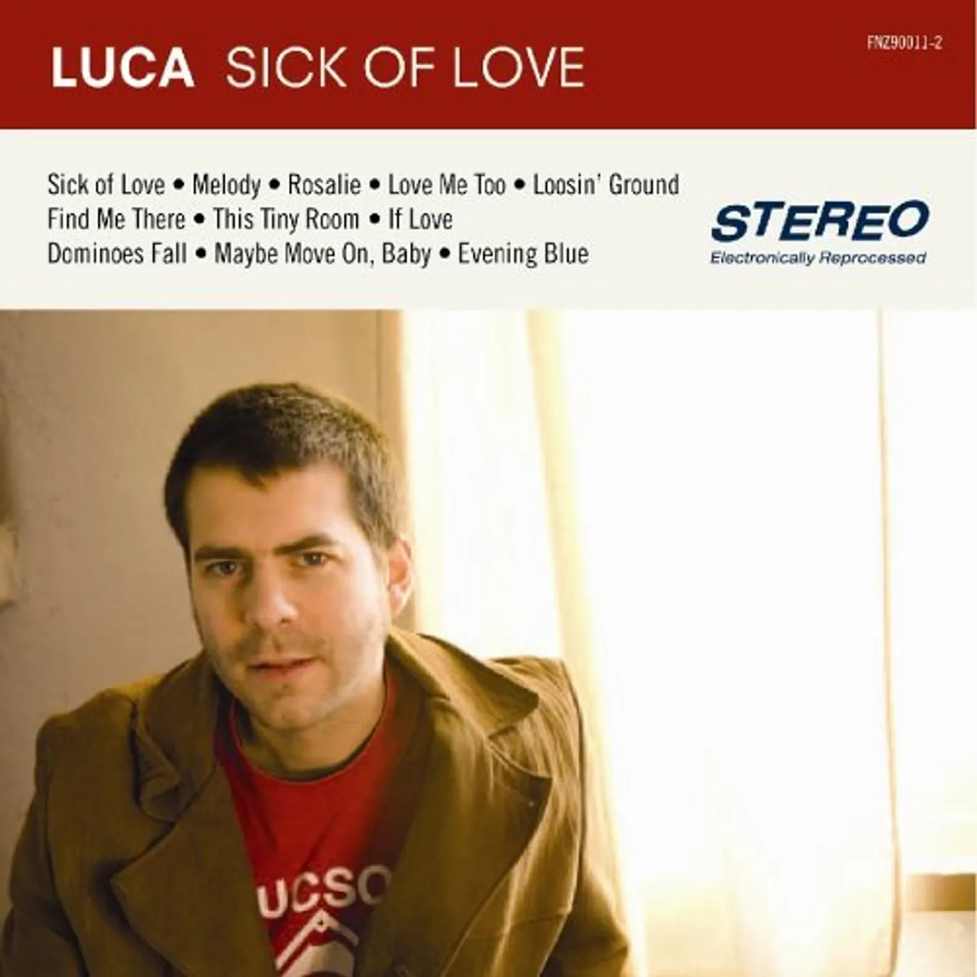 Nick Luca SICK OF LOVE CD