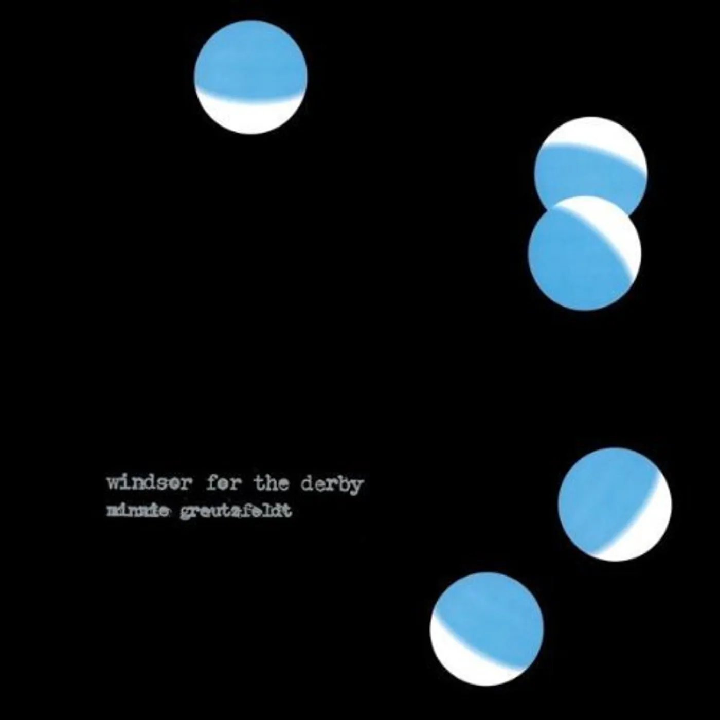 Windsor For The Derby MINNIE GREUTZFELDT CD