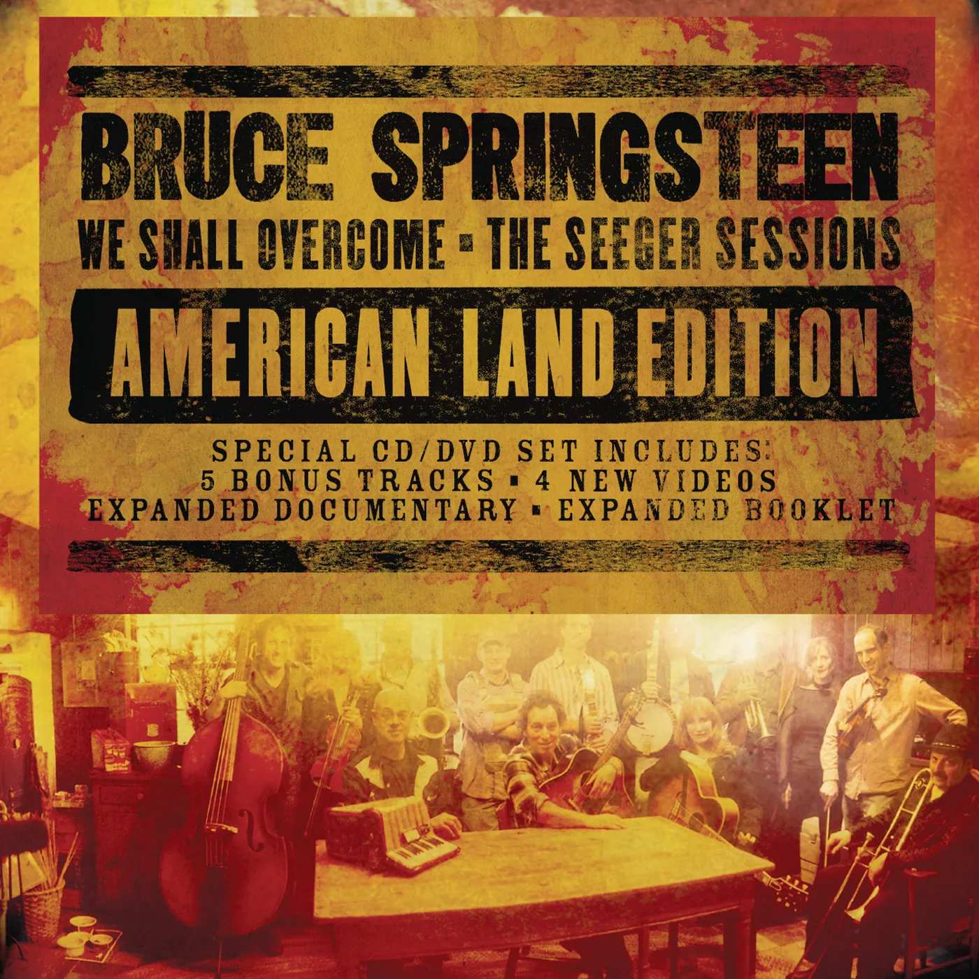 Bruce Springsteen WE SHALL OVERCOME: THE SEEGER SESSIONS CD