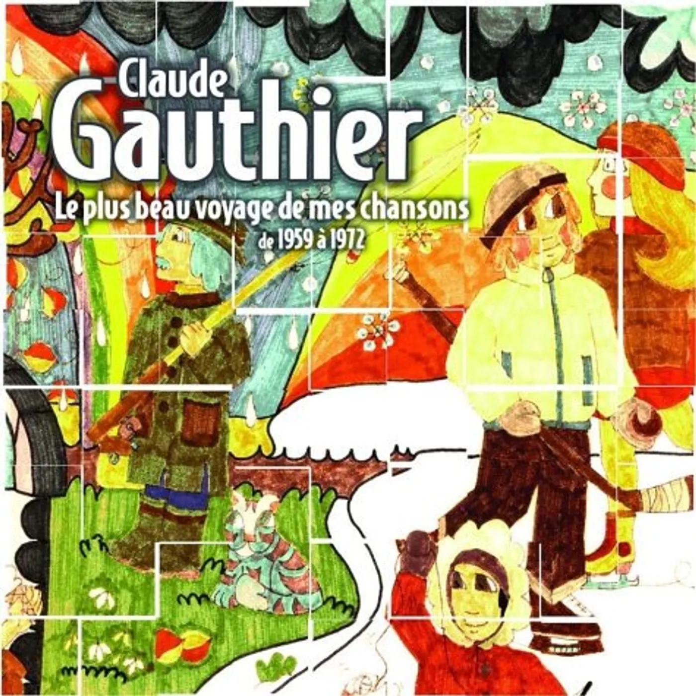 Claude Gauthier PLUS BEAU VOYAGE DE MES CHANSONS 1959-75 CD