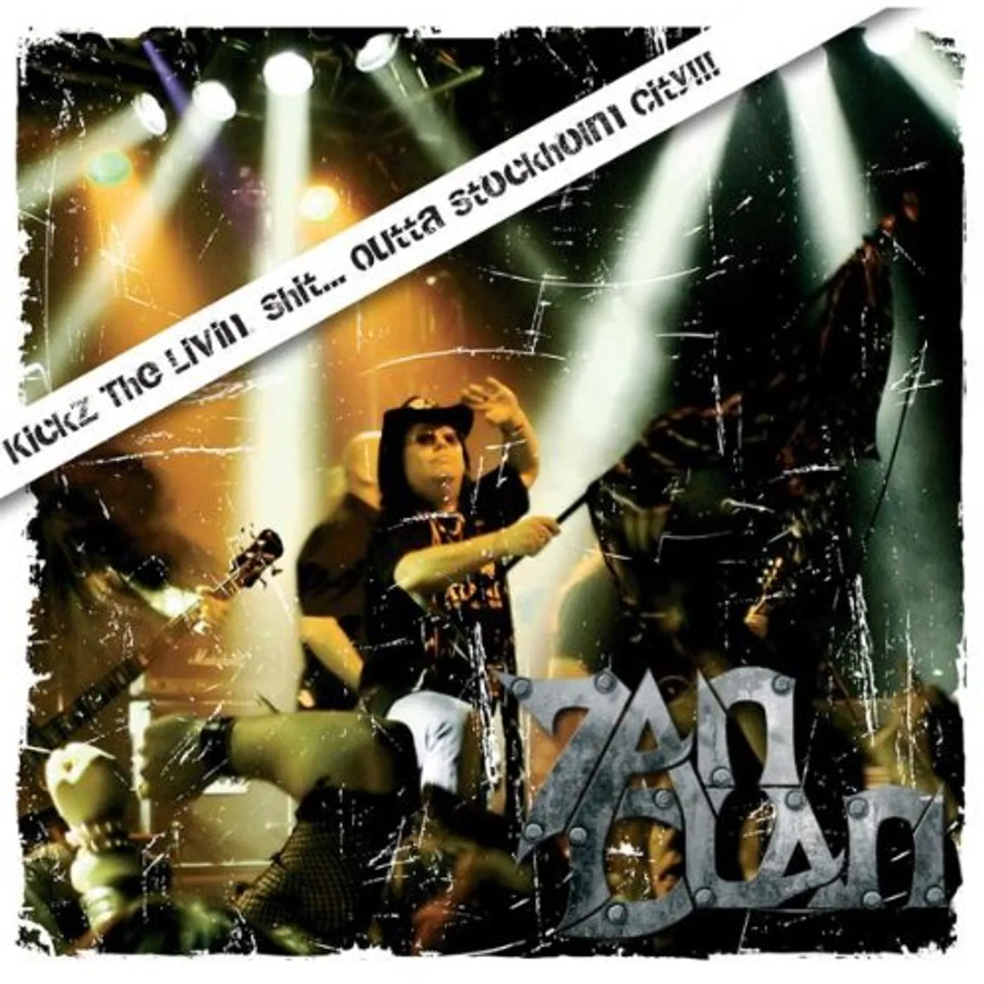 Zan Clan KICKZ THE LIVIN SHIT OUTTA STOCKHOLM CITY CD