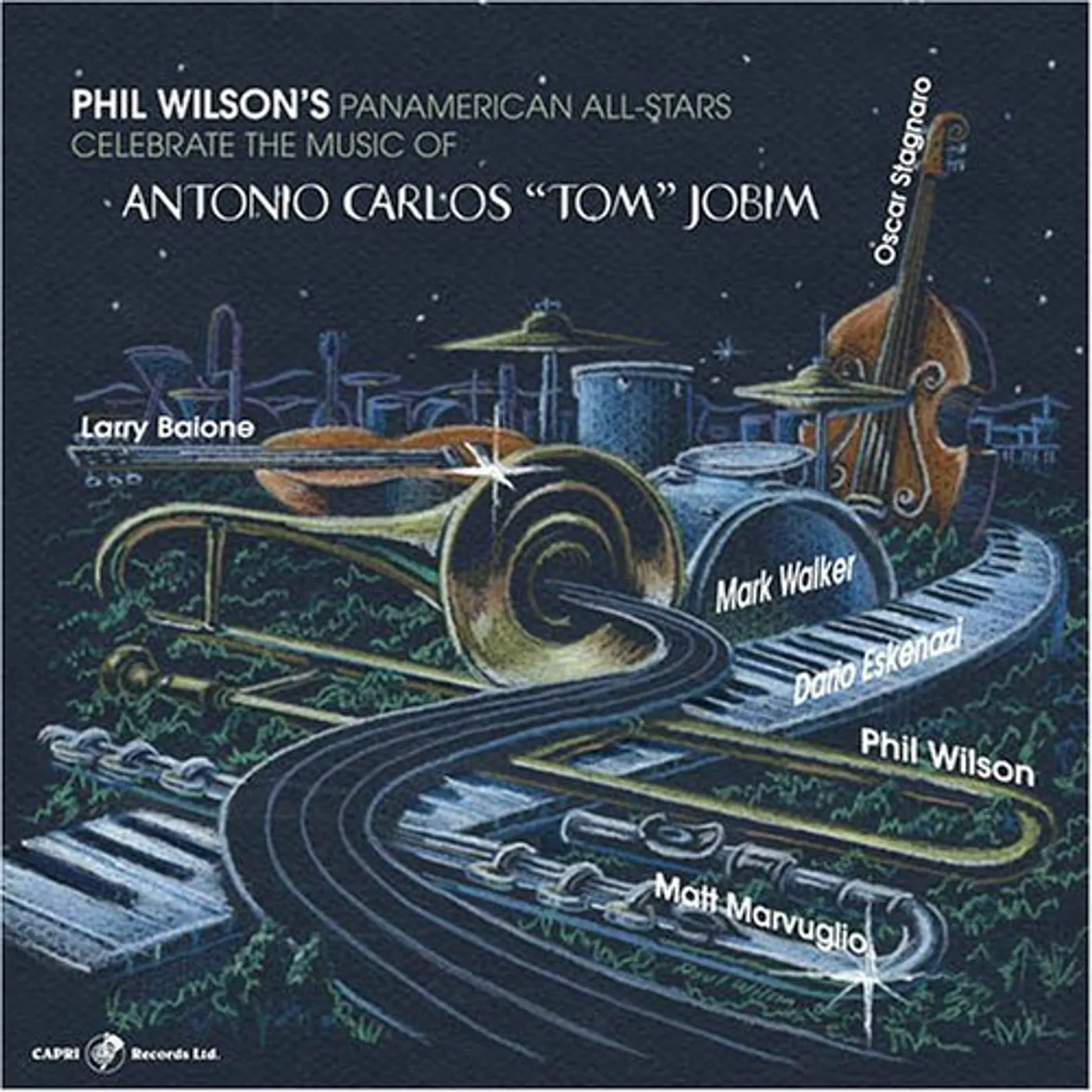 Phil Wilson MUSIC OF ANTONIO CARLOS JOBIM CD
