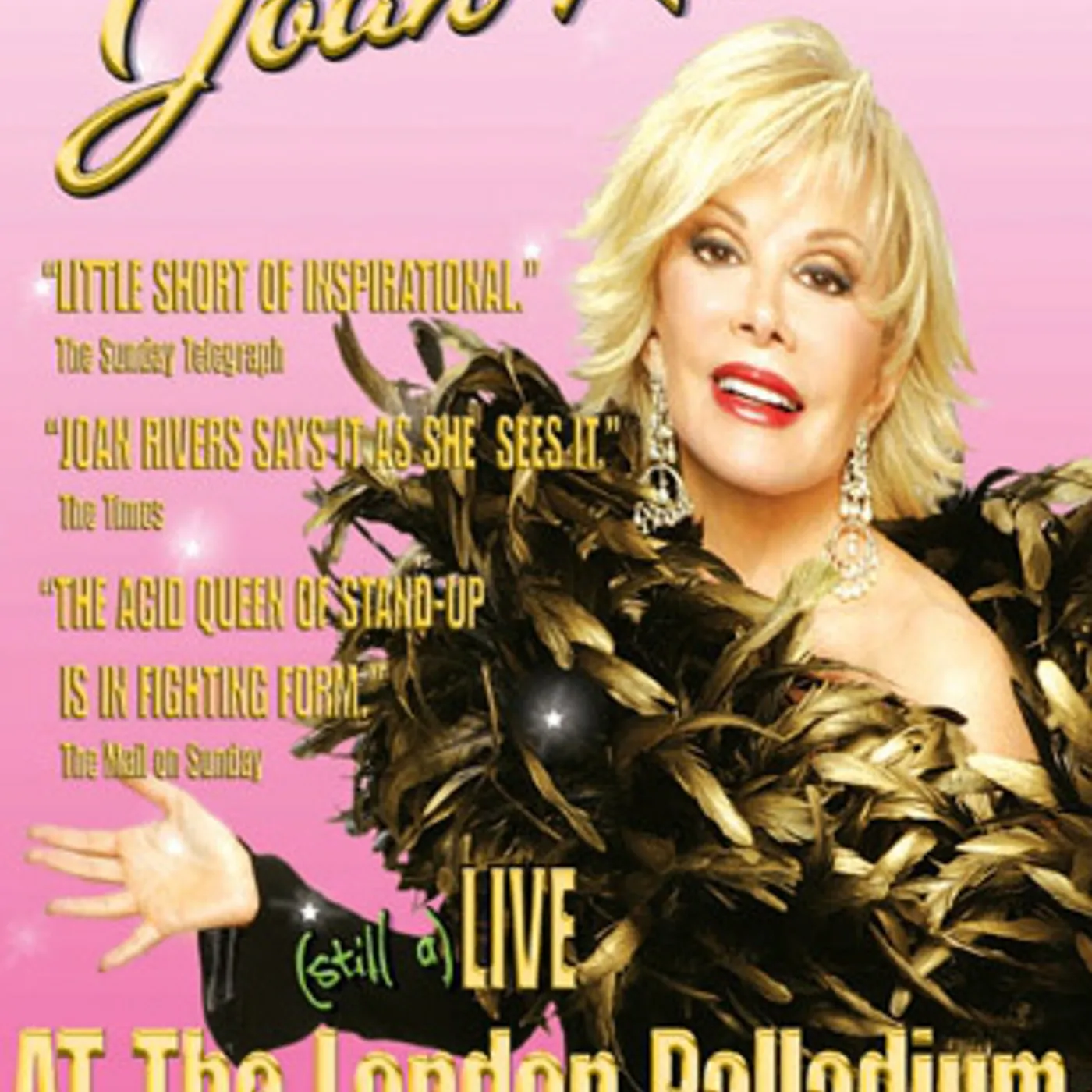 Joan Rivers LIVE AT THE LONDON PALLADIUM DVD