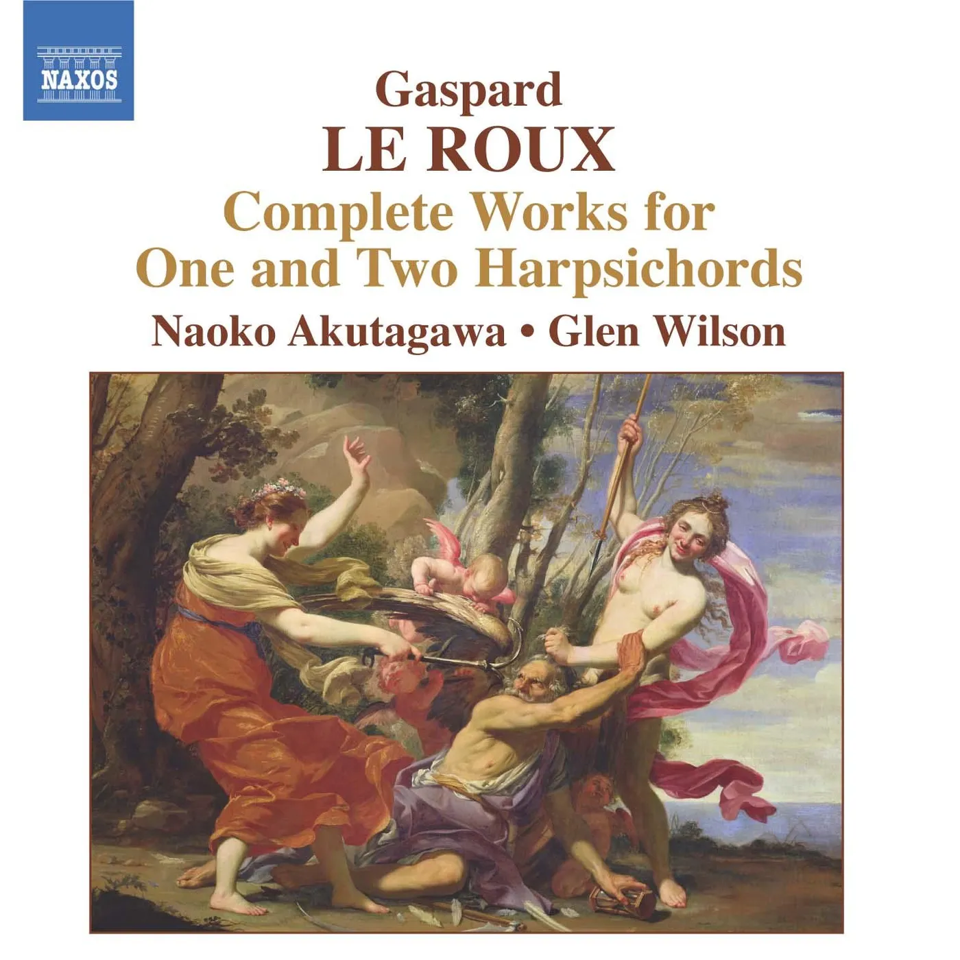 LE ROUX, 'COMPLETE WORKS FOR ONE AND TWO HARPSICHORDS' CD