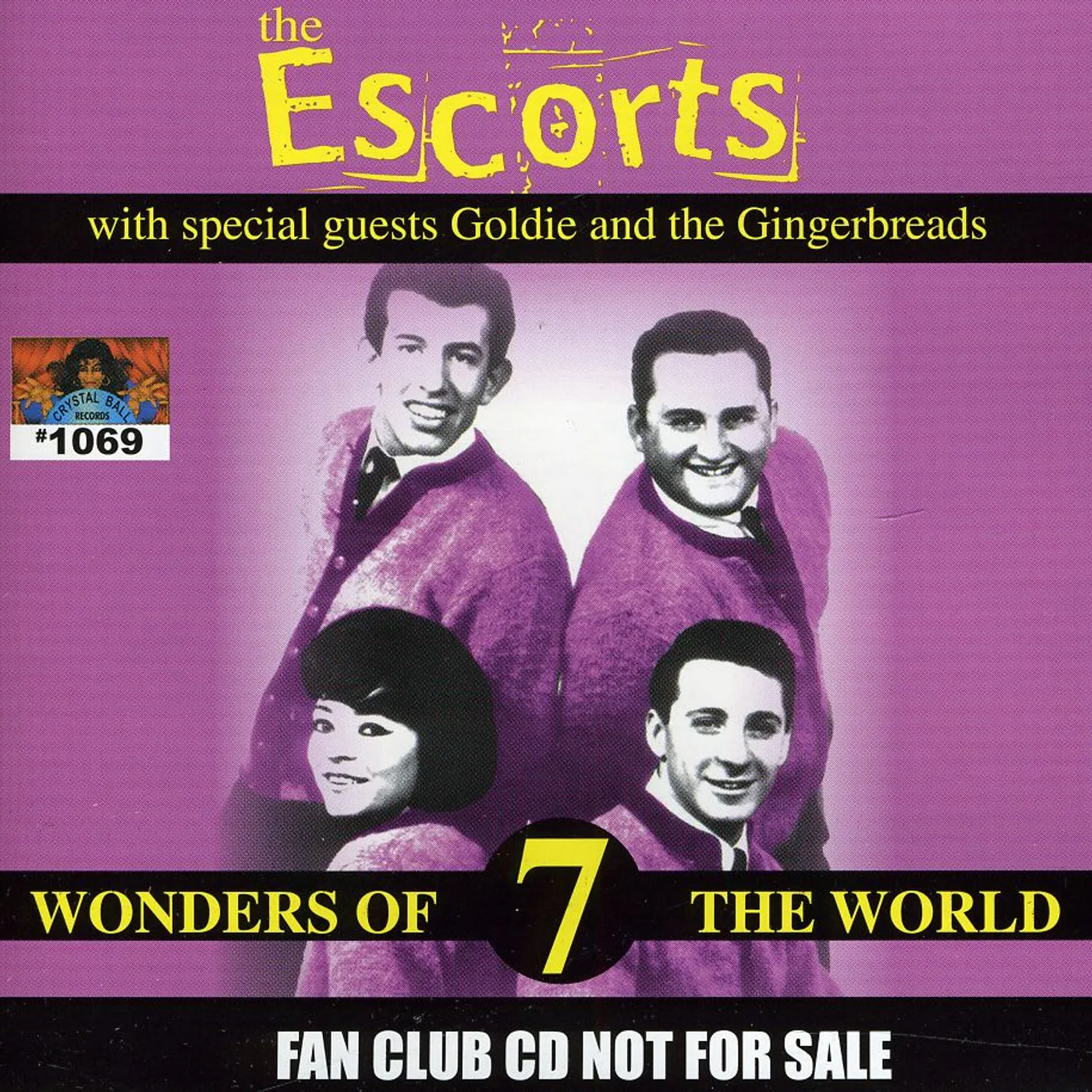 The Escorts 7 WONDERS OF THE WORLD CD