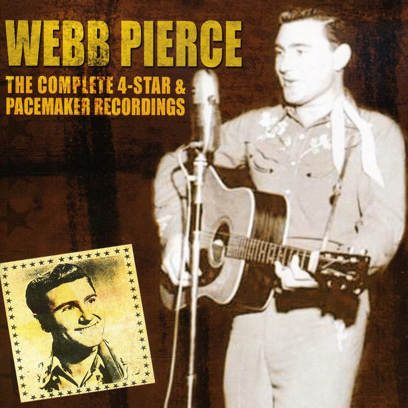 Webb Pierce COMPLETE 4 STAR & PACEMAKER RECORDINGS CD